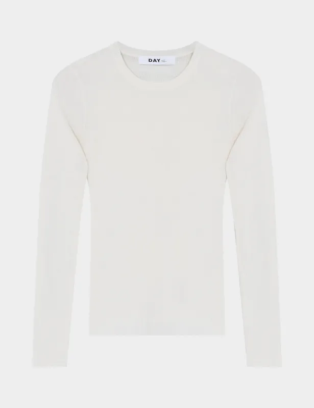 Mariana - Daily Elements - Pullover - Ivory Shade made by DAY Birger et Mikkelsen