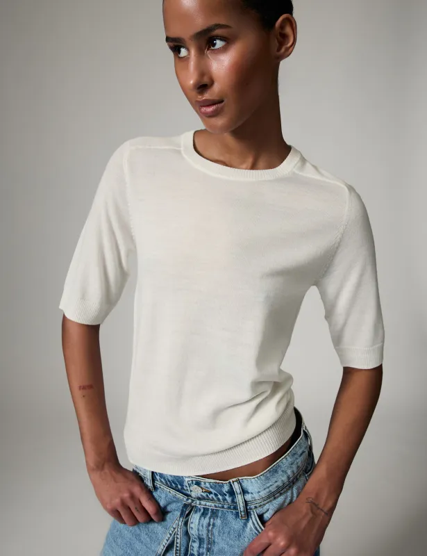 Carolina - Daily Elements - Pullover - Ivory Shade made by DAY Birger et Mikkelsen