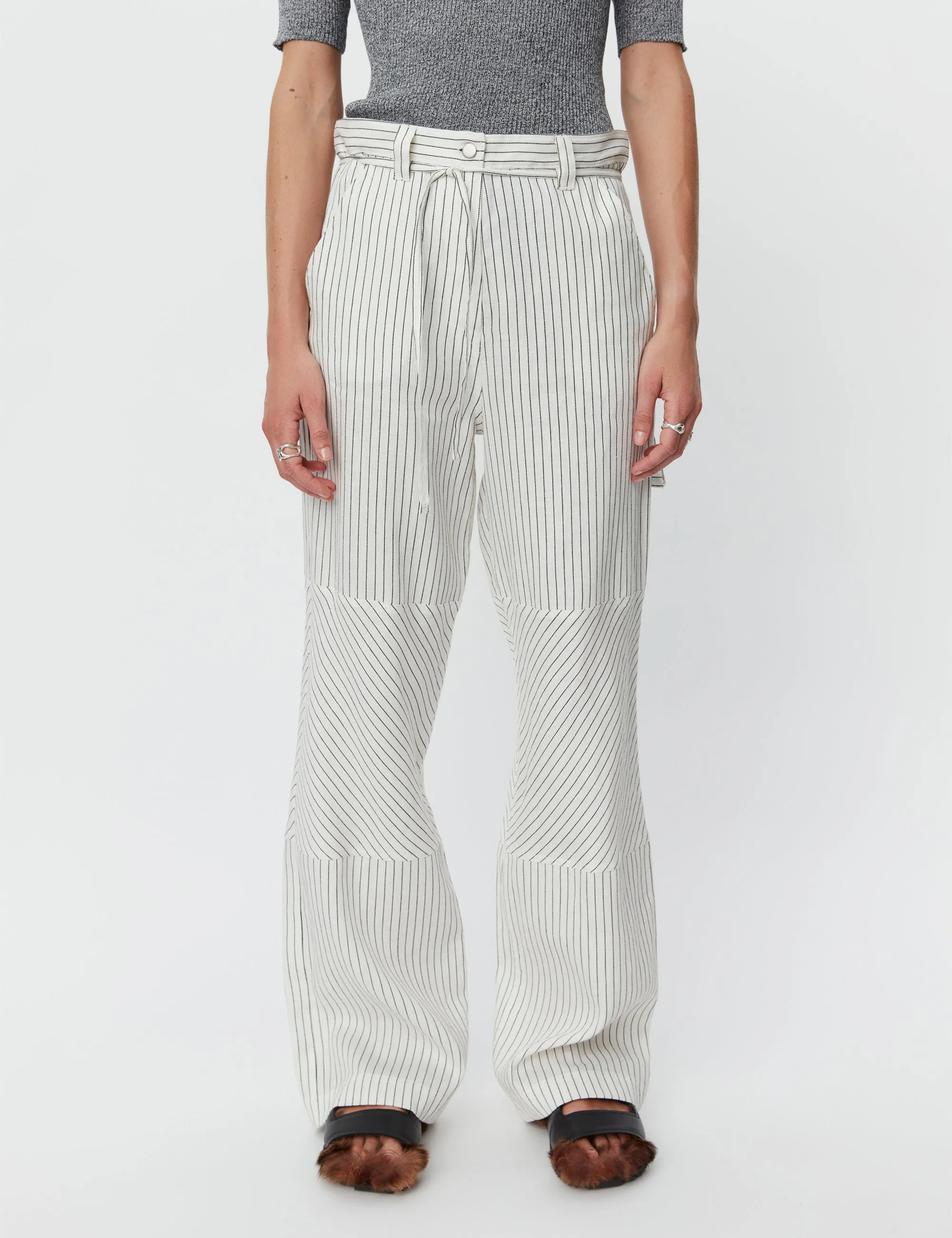 Culkin - Cozy Linen Stripe - Black sold by DAY Birger et Mikkelsen product image thumbnail 5