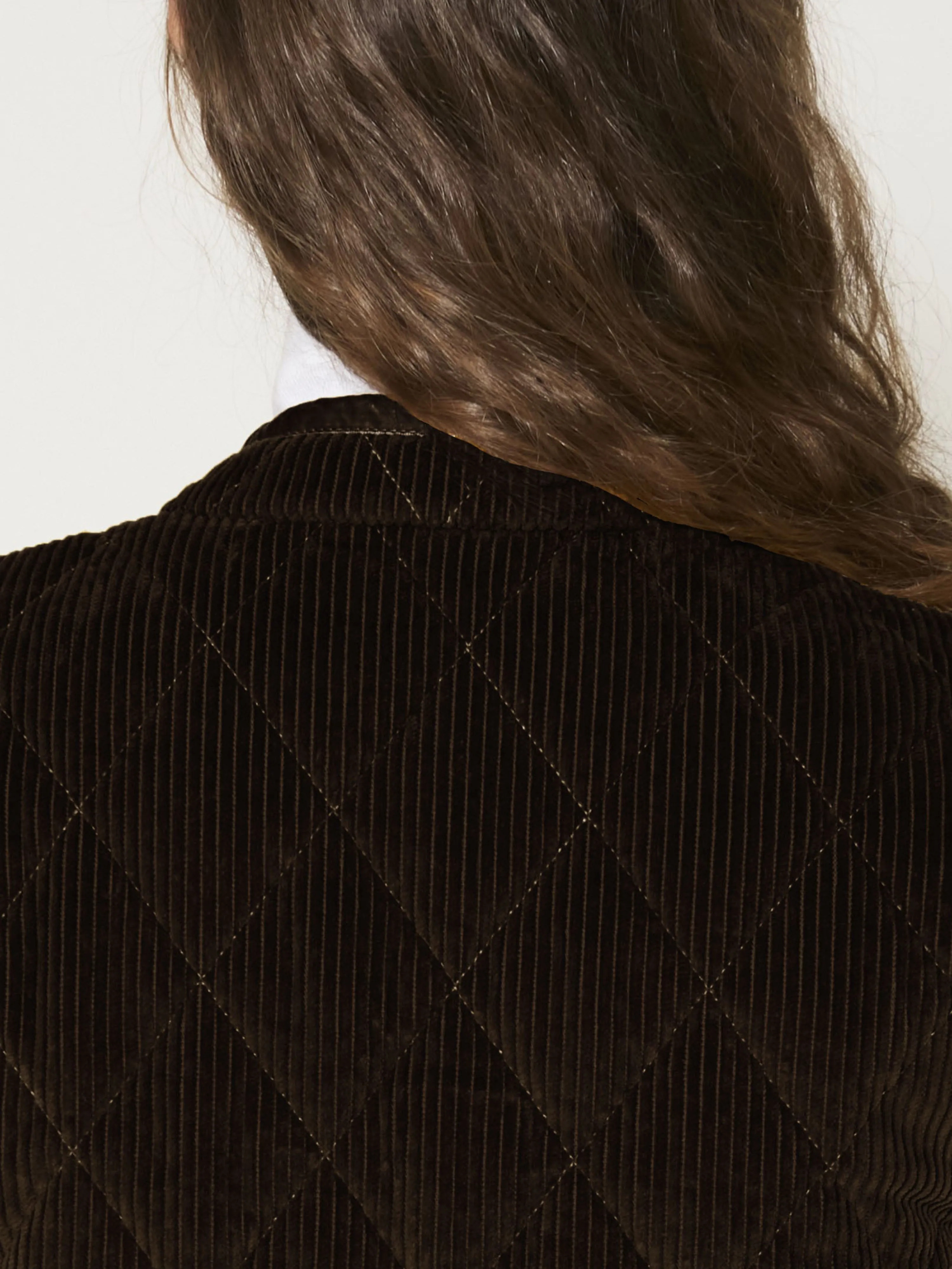Mati Vest in Cacao Corduroy sold by Yali Milano product image thumbnail 3