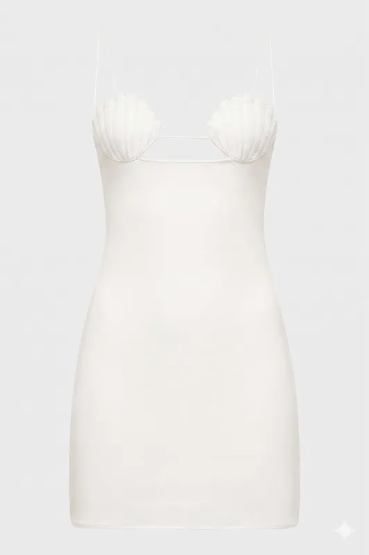 Bridal Shell Dress made by Oséree