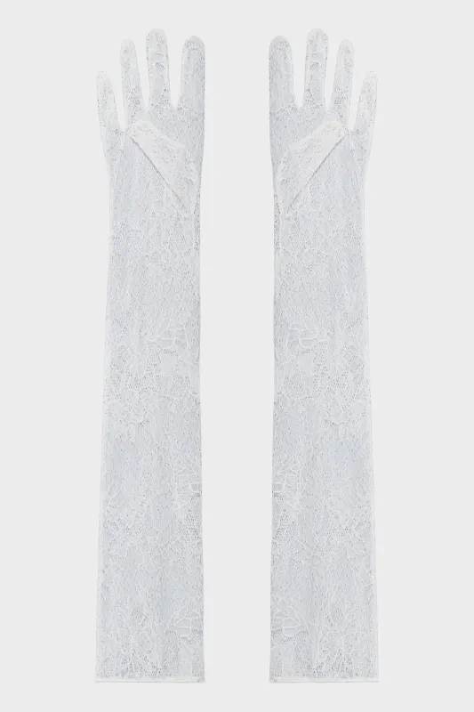 Bridal Lace Gloves made by Oséree