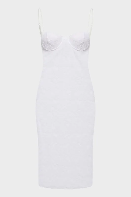 Bridal O-Lover Lace Tube Dress made by Oséree