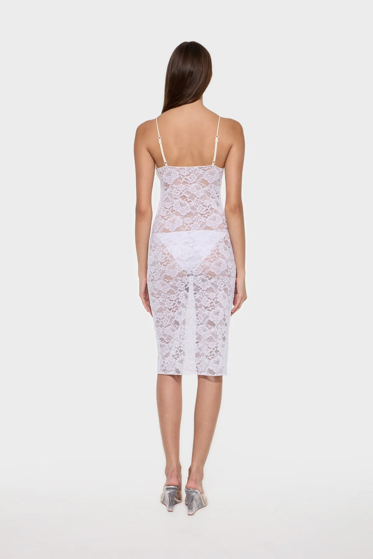 Bridal O-Lover Lace Tube Dress sold by Oséree product image thumbnail 3
