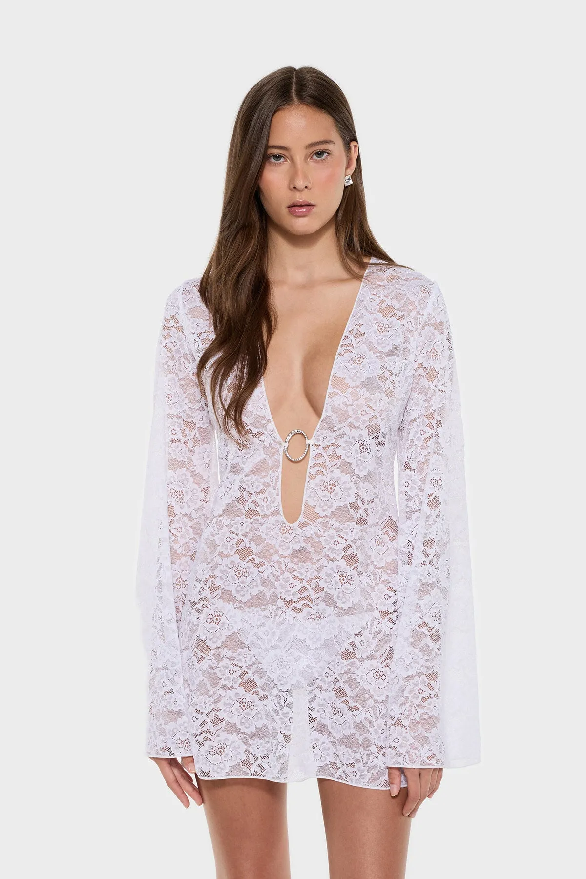 Bridal O-Lover Lace Kaftan sold by Oséree product image thumbnail 2