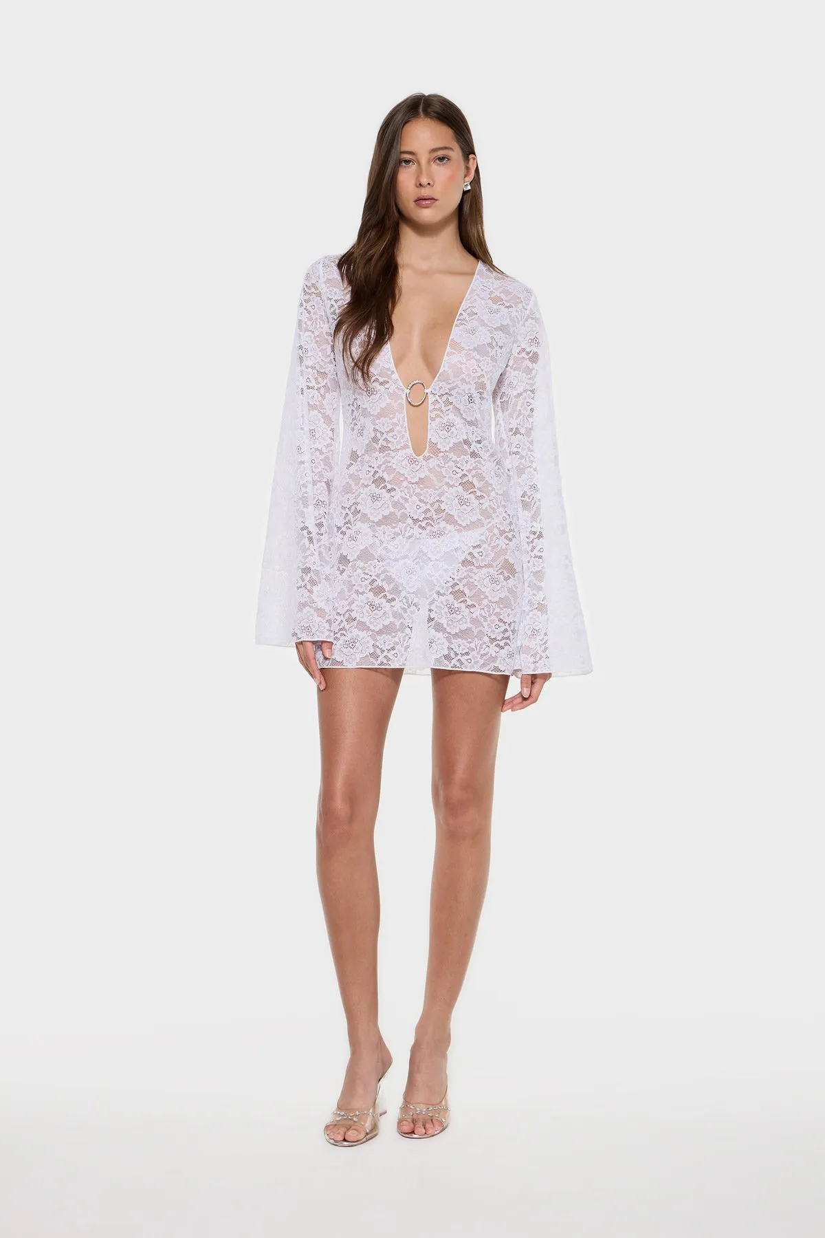 Bridal O-Lover Lace Kaftan sold by Oséree product image thumbnail 3