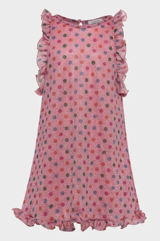 Osemini Multicolor Pois Mini Dress made by Oséree