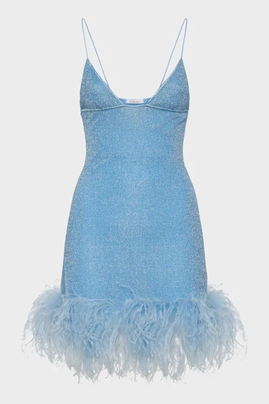 Lumière Plumage Short Dress made by Oséree