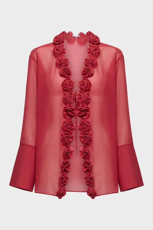 Cotton Rose Blouse made by Oséree