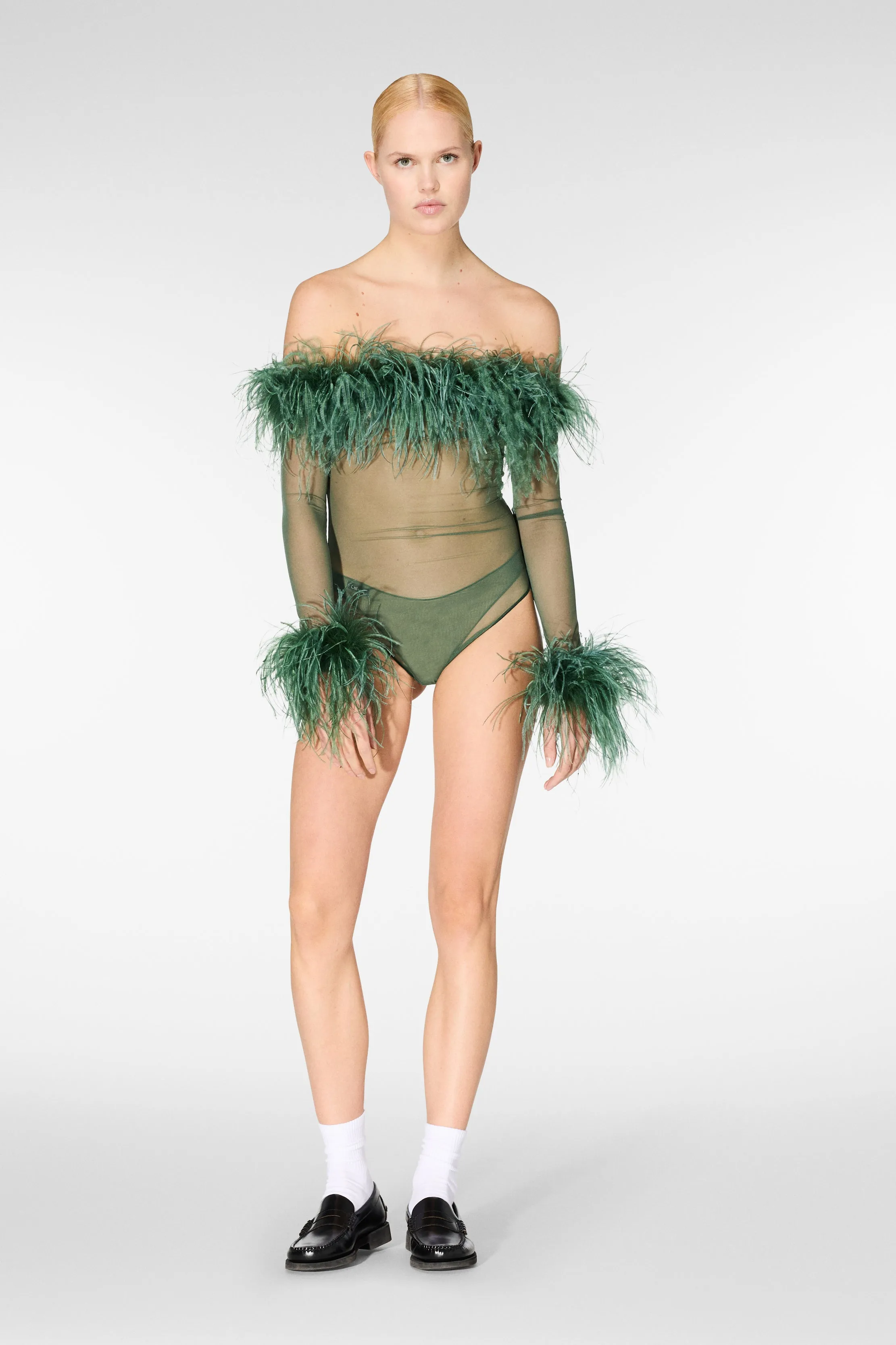 Plumage Bodysuit sold by Oséree product image thumbnail 3