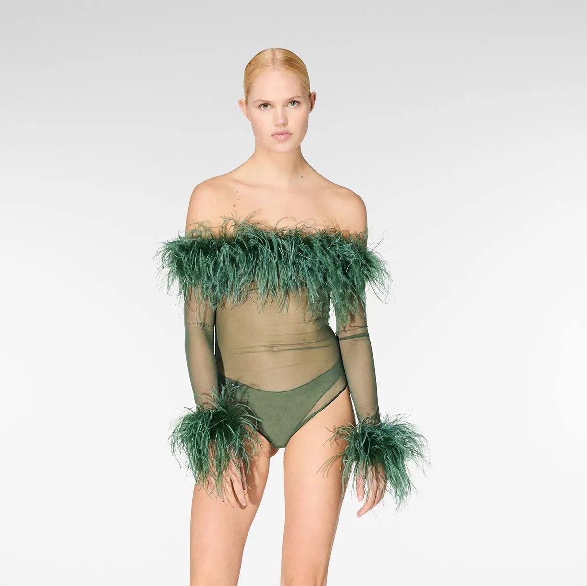 Plumage Bodysuit sold by Oséree product image thumbnail 4