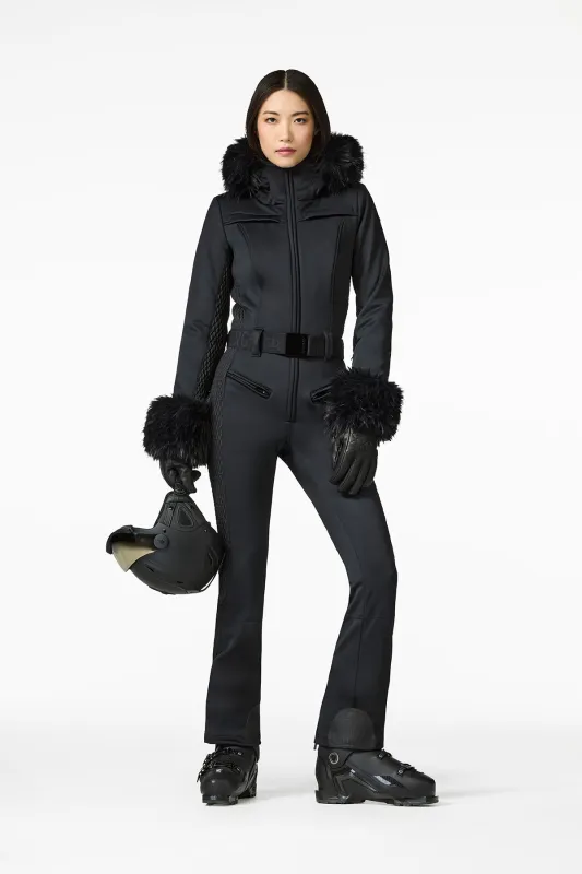 ANGELE ski suit FAUX BORDER made by Goldbergh