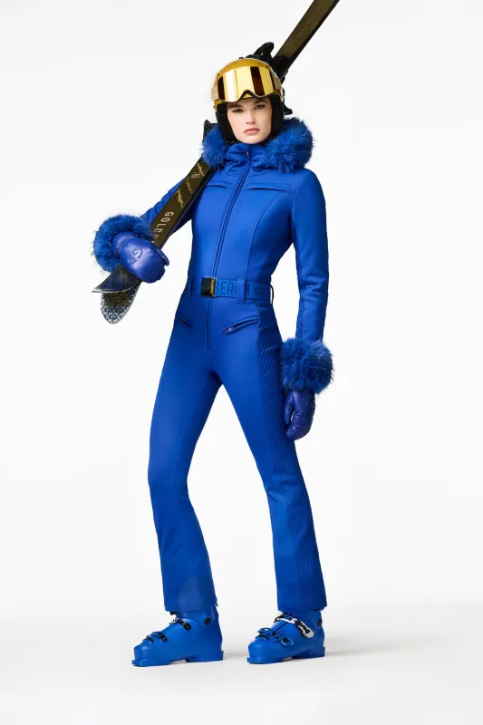 ANGELE ski suit FAUX BORDER made by Goldbergh
