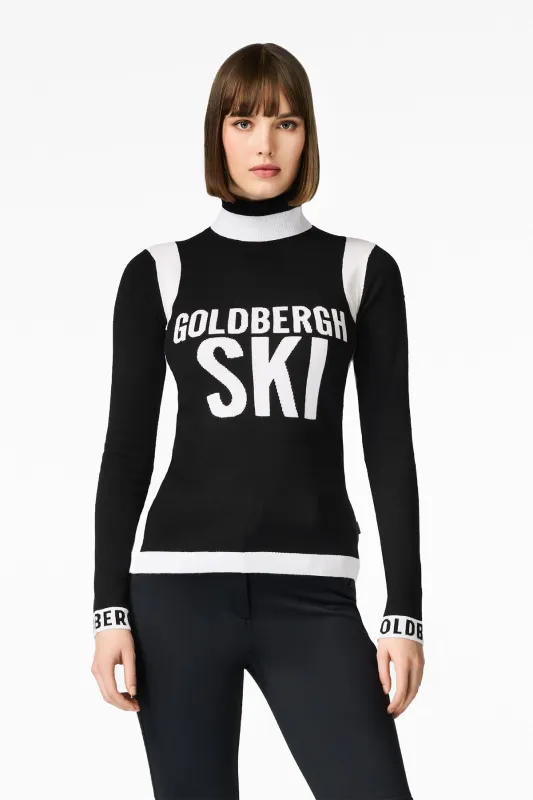 NOEMI long sleeve knit sweater made by Goldbergh