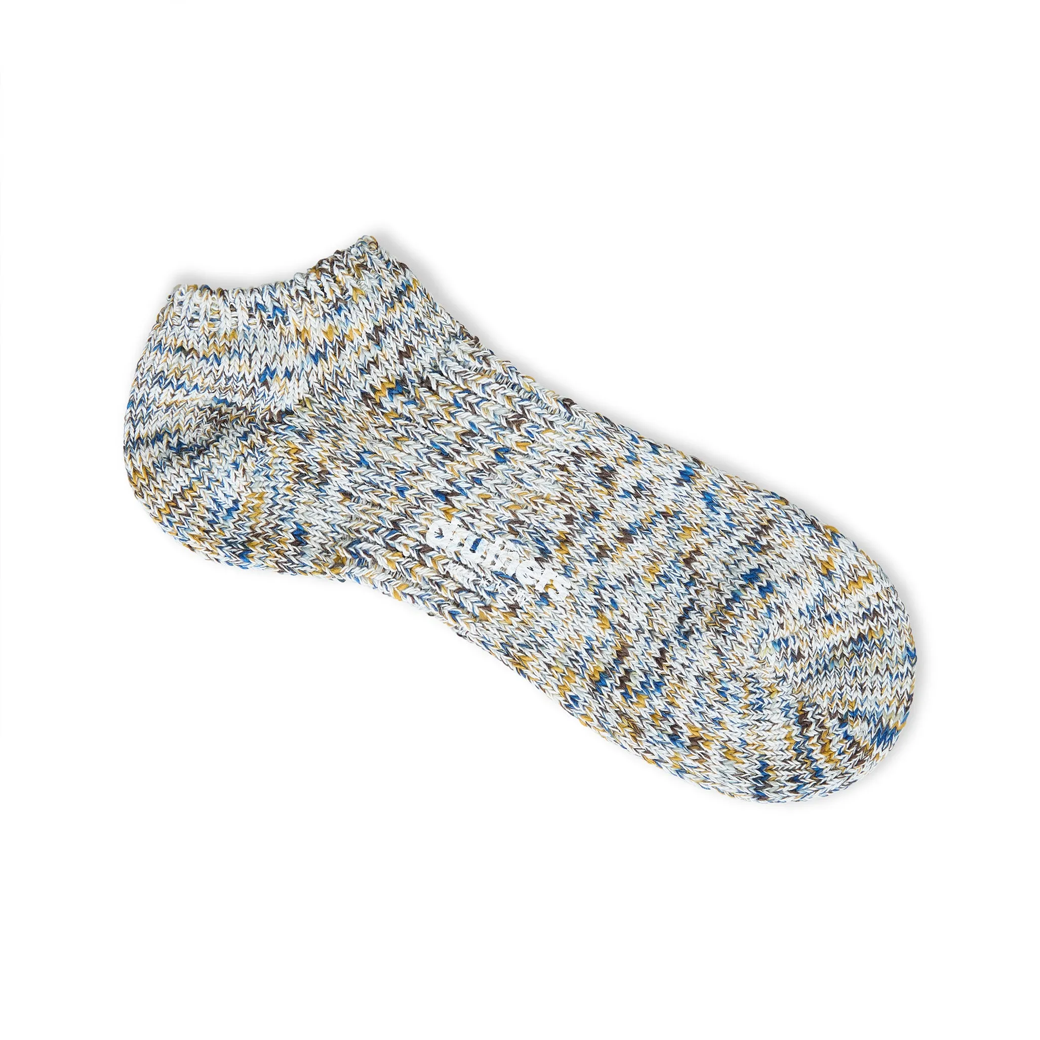 Tie Dye Yarn Organic & Recycled Ankle Sock sold by Druthers