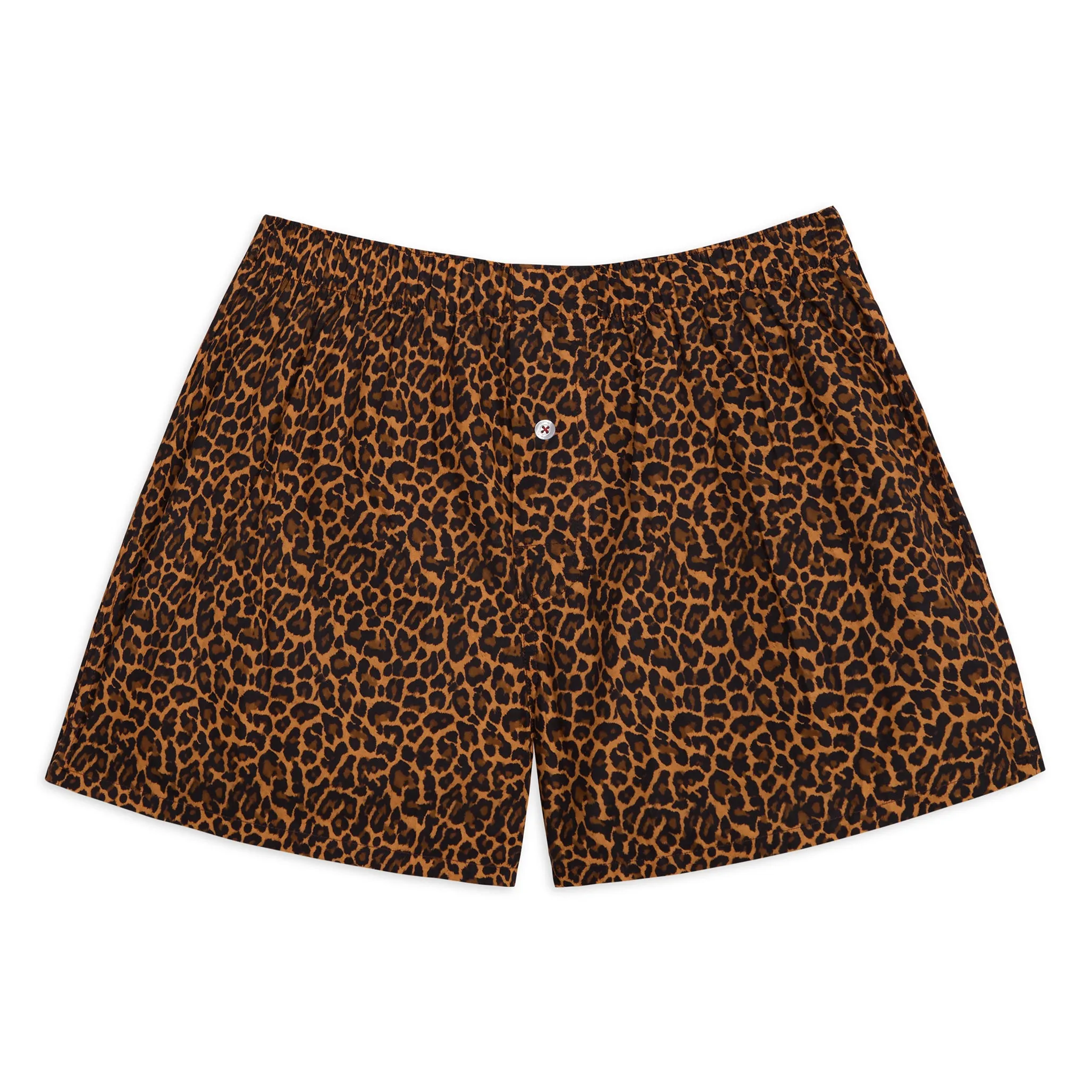 Classic Leopard Print Boxer Shorts sold by Druthers