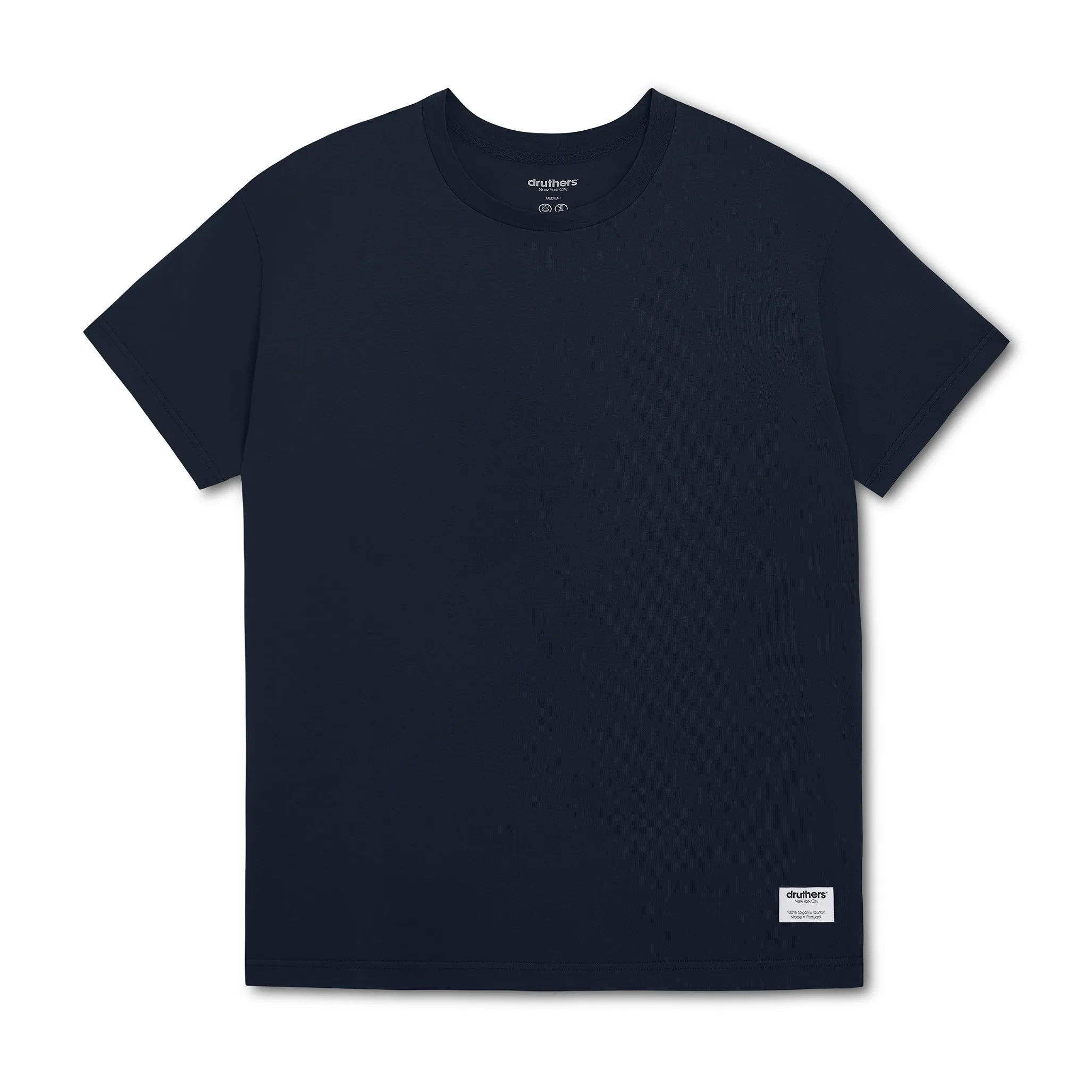 Heavyweight Organic Cotton T-Shirt - Dress Blue sold by Druthers