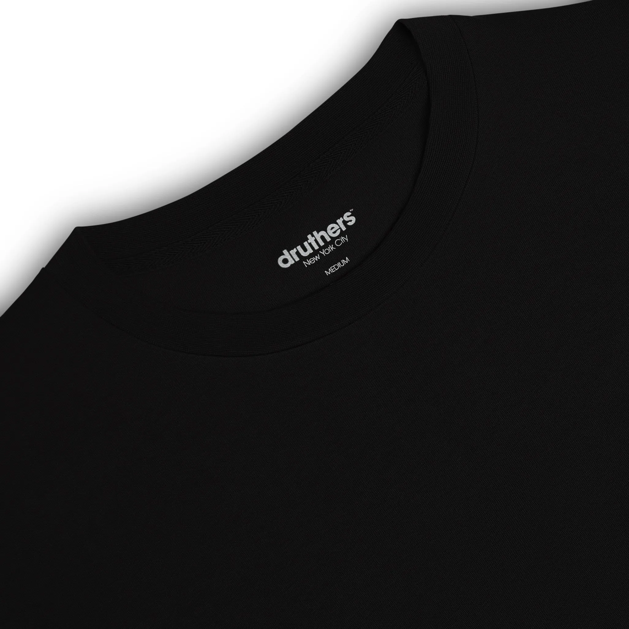 Heavyweight Organic Cotton T-Shirt - Caviar sold by Druthers product image thumbnail 2