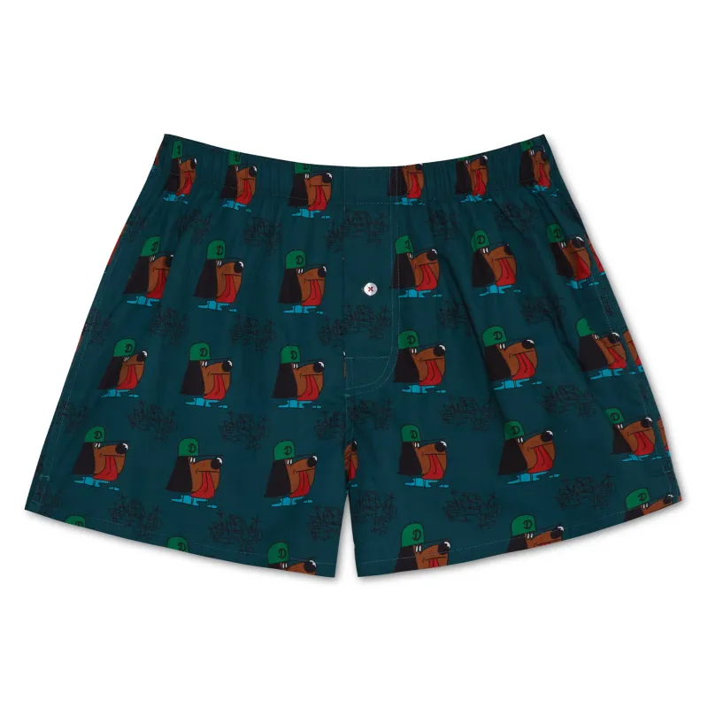 REMY Dog Man Boxer Short made by Druthers