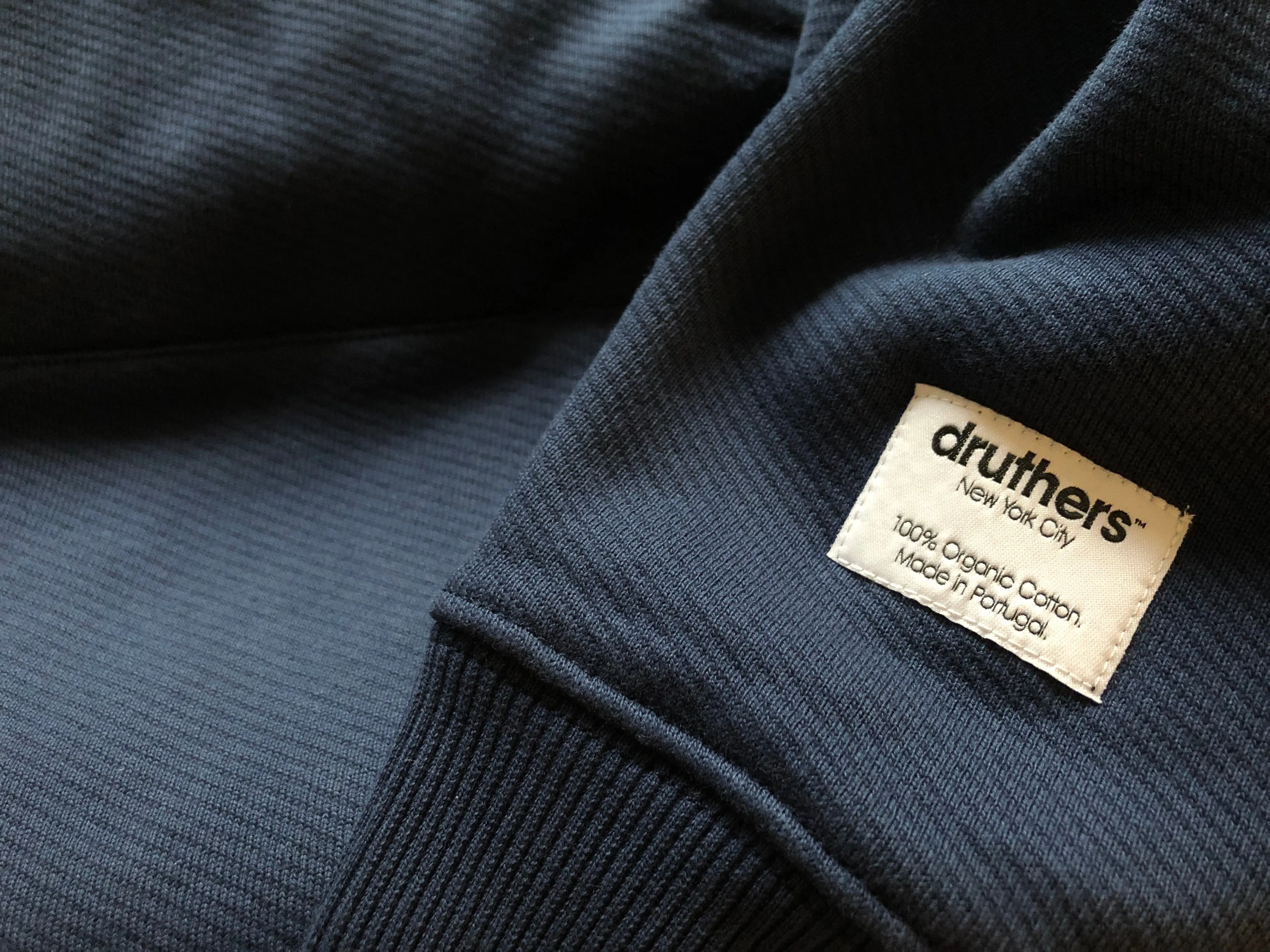 Organic Cotton 685 GSM French Terry Crewneck Sweatshirt - Hazel sold by Druthers product image thumbnail 3
