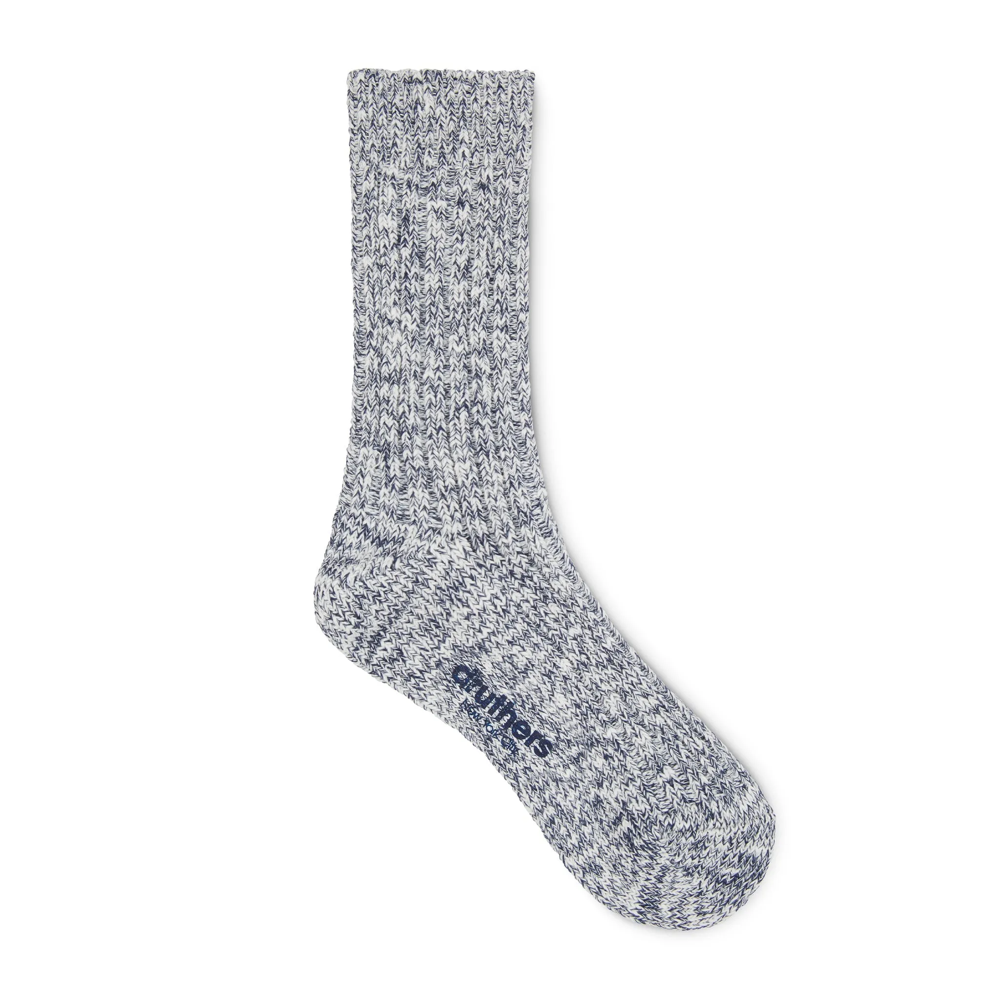 Organic Cotton OG Rib Slub Crew Sock sold by Druthers product image thumbnail 5