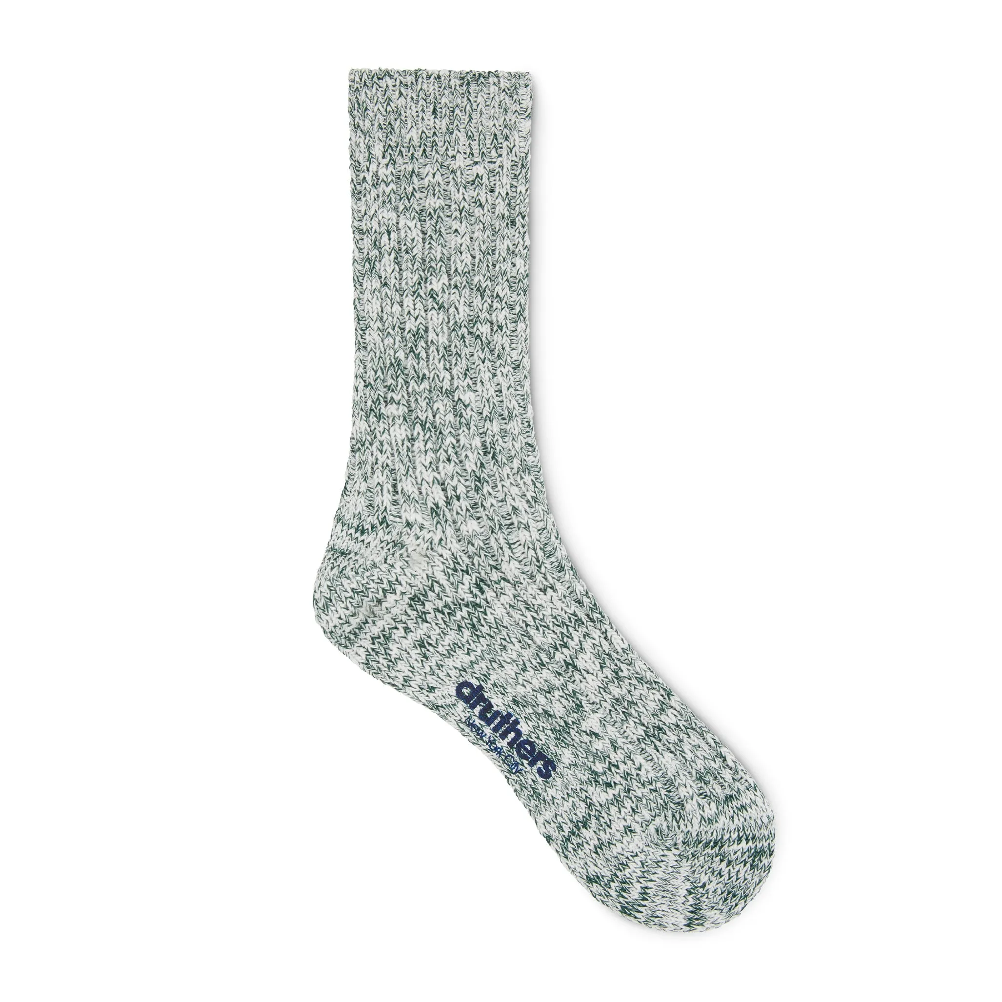 Organic Cotton OG Rib Slub Crew Sock sold by Druthers product image thumbnail 4