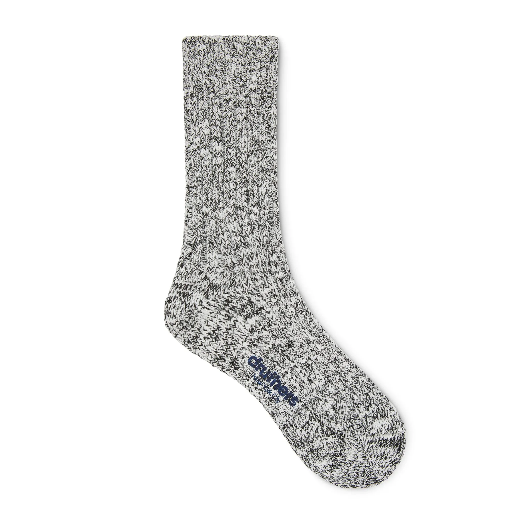 Organic Cotton OG Rib Slub Crew Sock sold by Druthers product image thumbnail 3