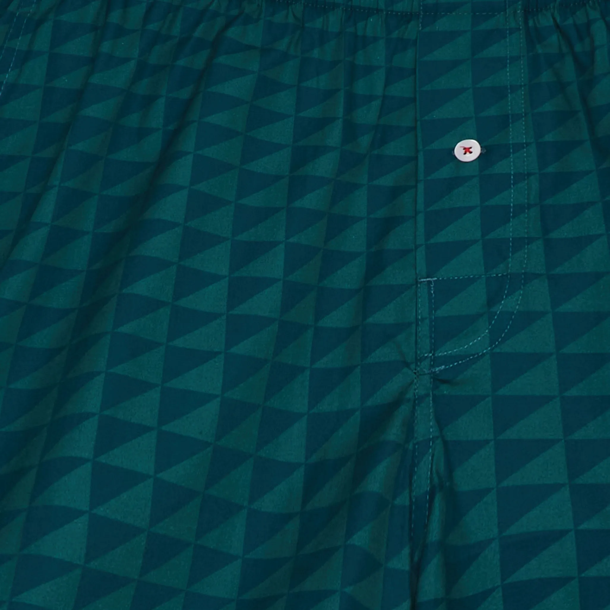 Pilgrim Surf + Supply Pennant Repeat Boxer Short - Marine sold by Druthers product image thumbnail 2