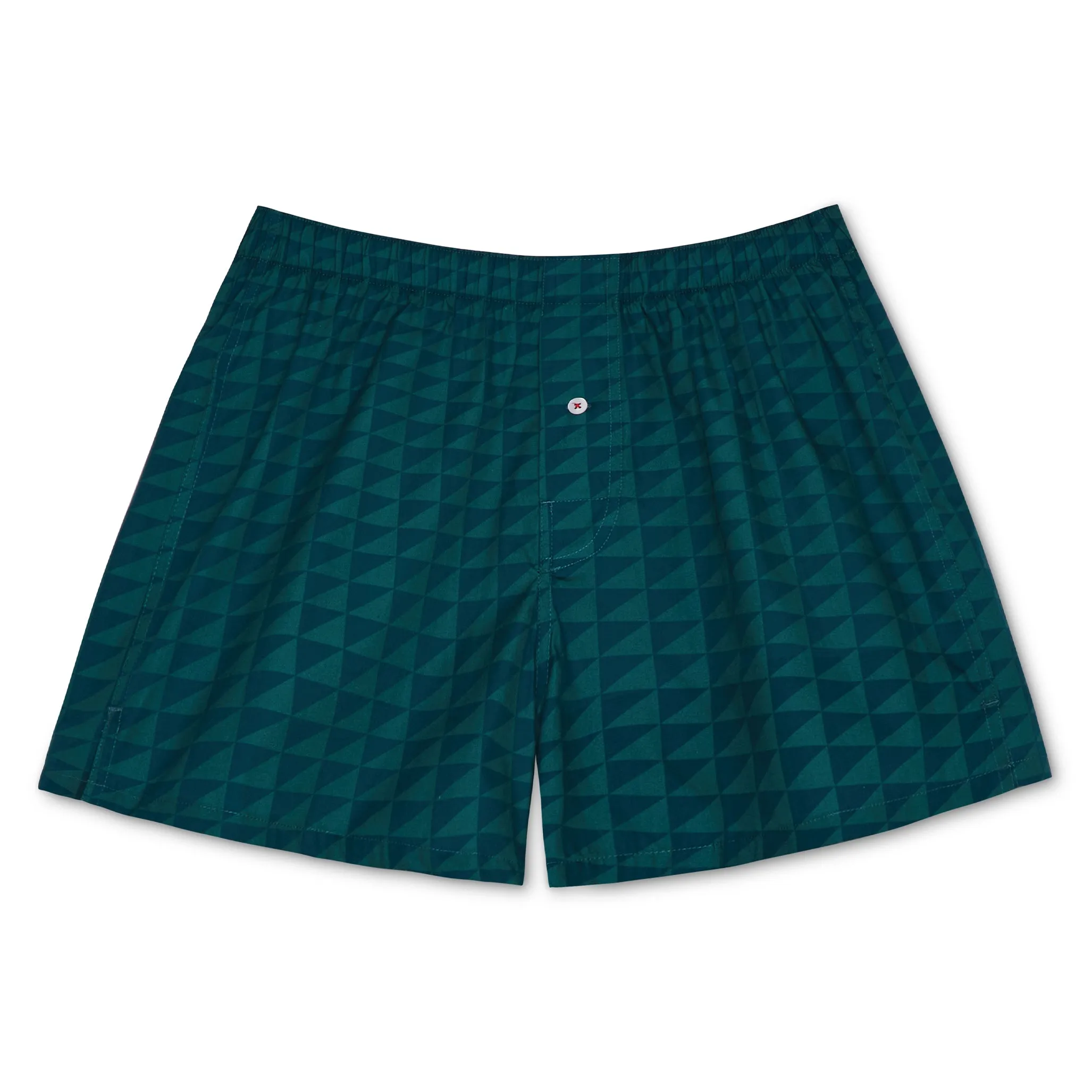 Pilgrim Surf + Supply Pennant Repeat Boxer Short - Marine sold by Druthers