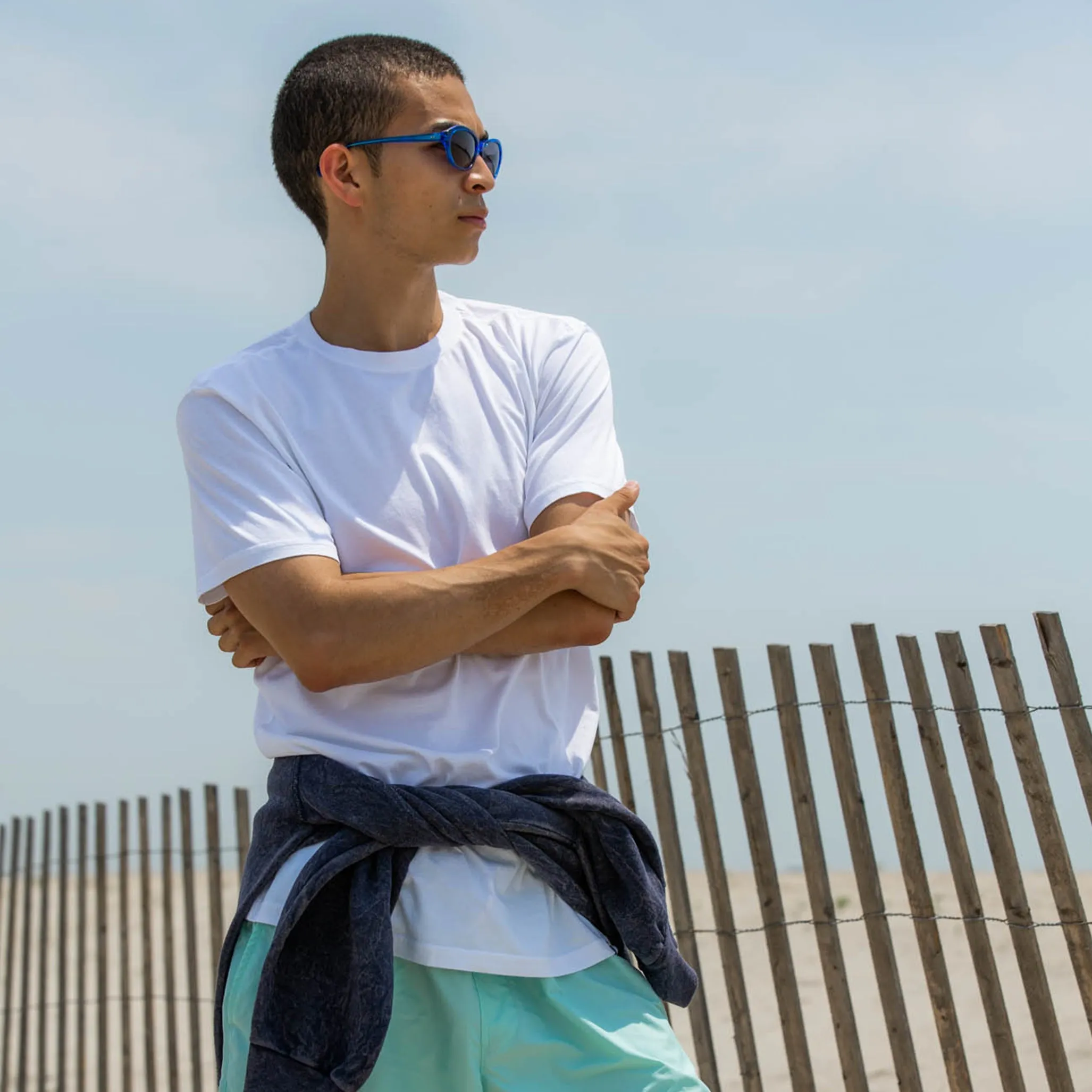 Classic Organic Cotton T-Shirt - White sold by Druthers product image thumbnail 3