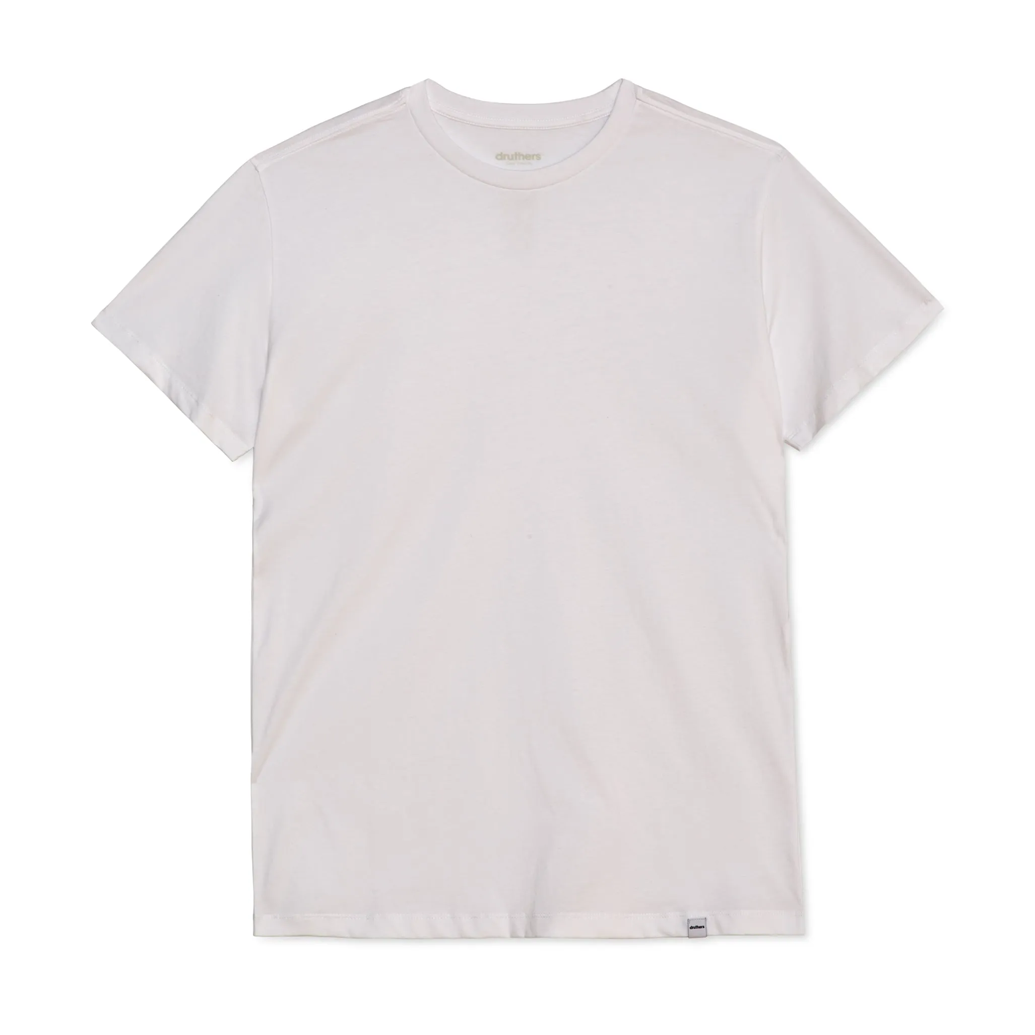 Classic Organic Cotton T-Shirt - White sold by Druthers