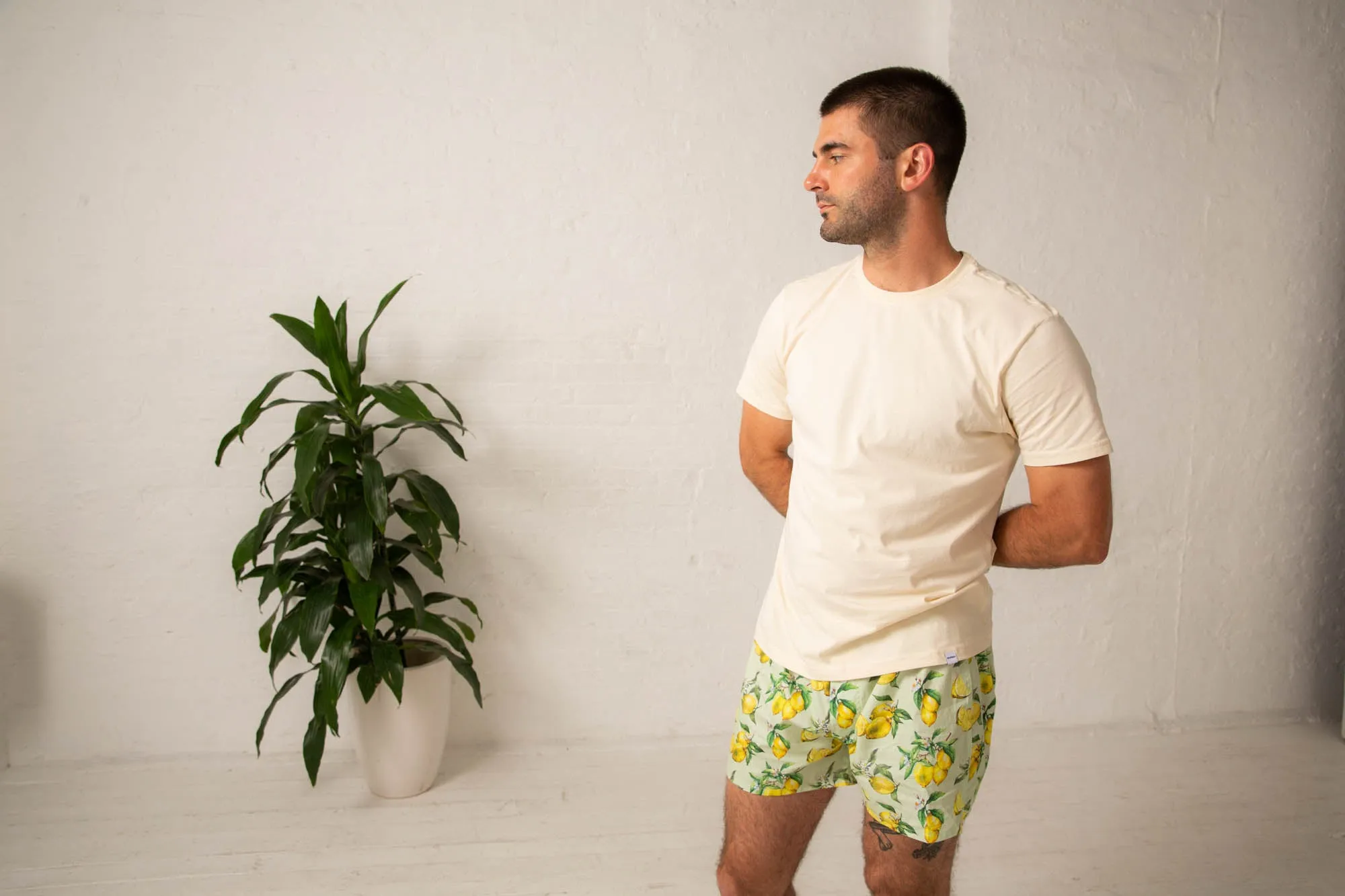 Classic Organic Cotton T-Shirt - Ecru sold by Druthers product image thumbnail 3