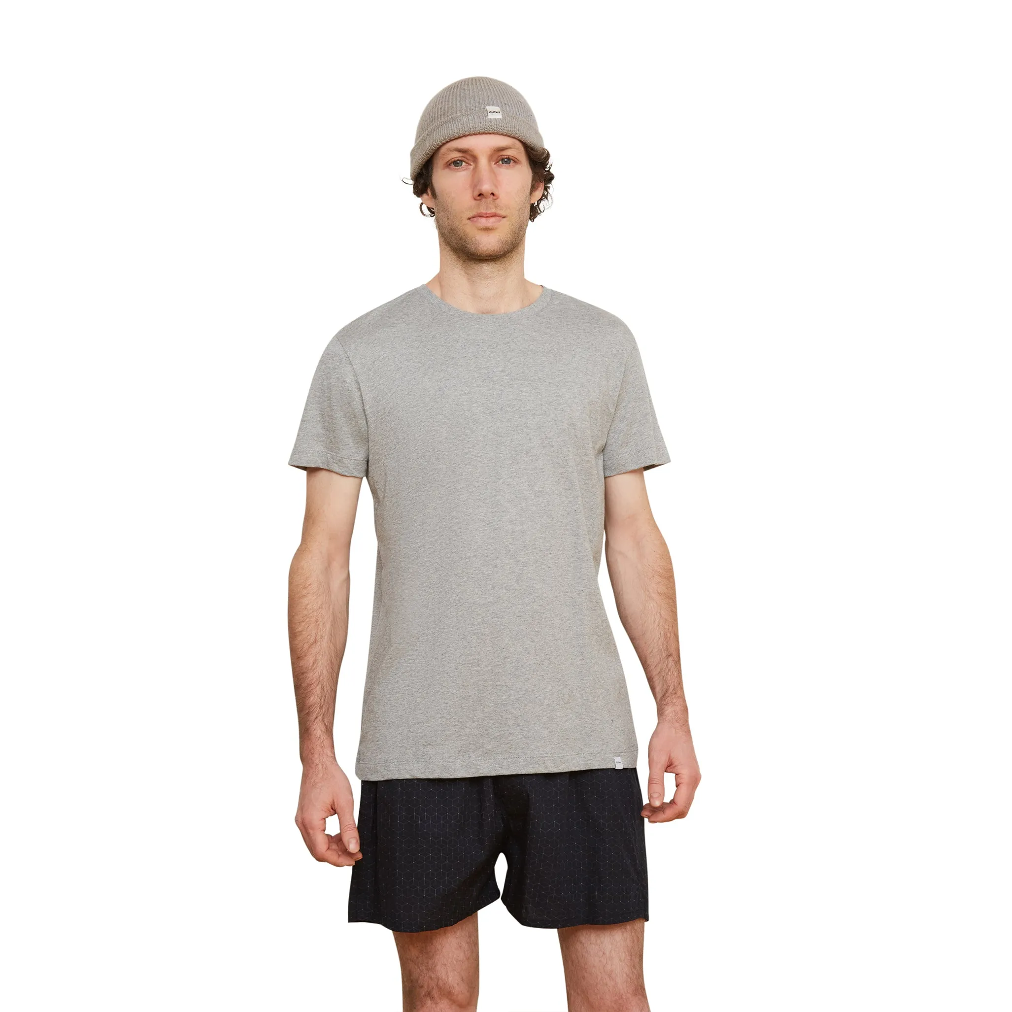 Classic Organic Cotton T-Shirt - Grey Heather sold by Druthers product image thumbnail 3