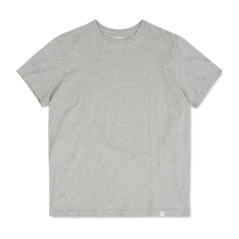 Classic Organic Cotton T-Shirt - Grey Heather made by Druthers