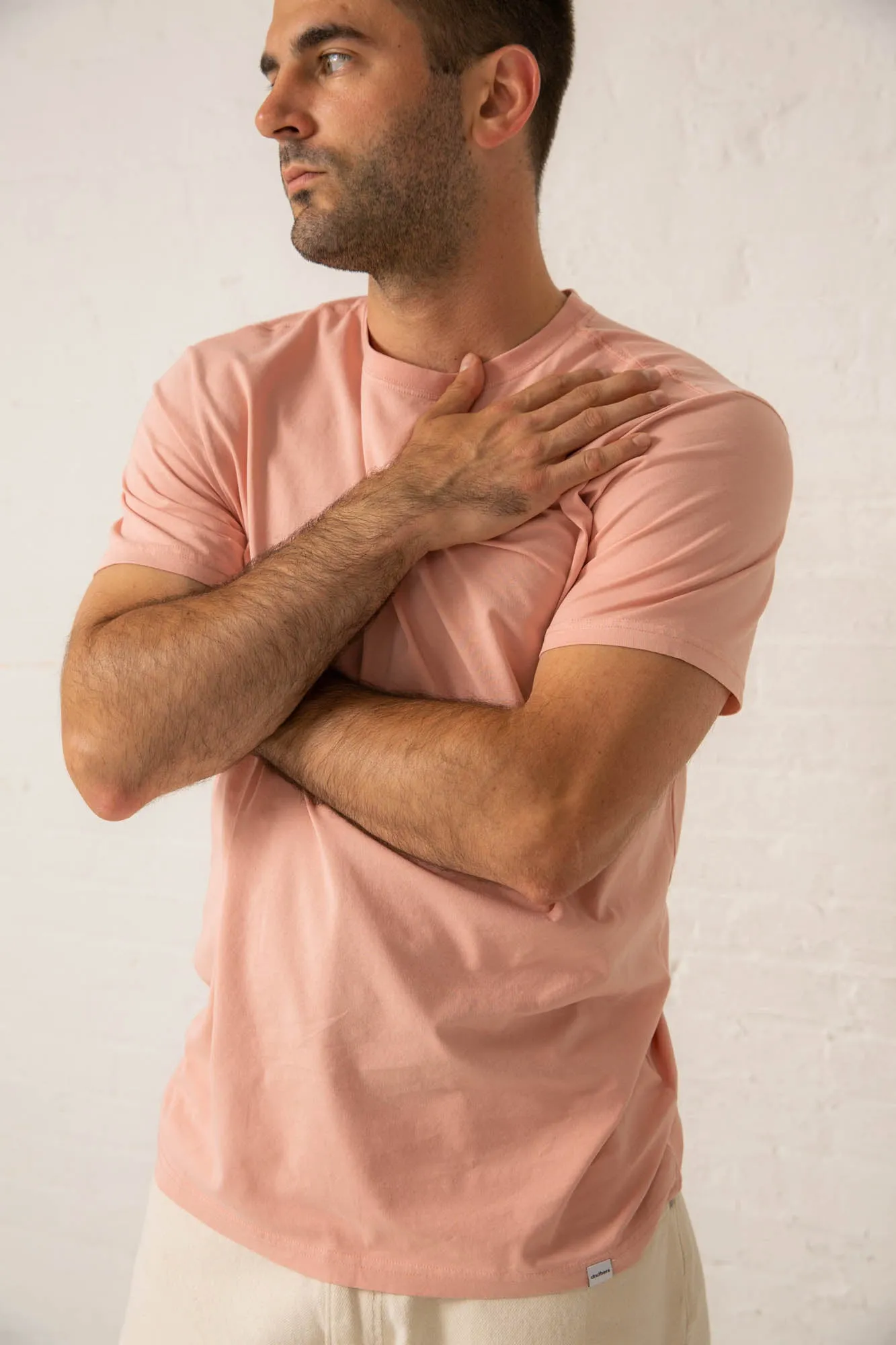 Classic Organic Cotton T-Shirt - Pink sold by Druthers product image thumbnail 2