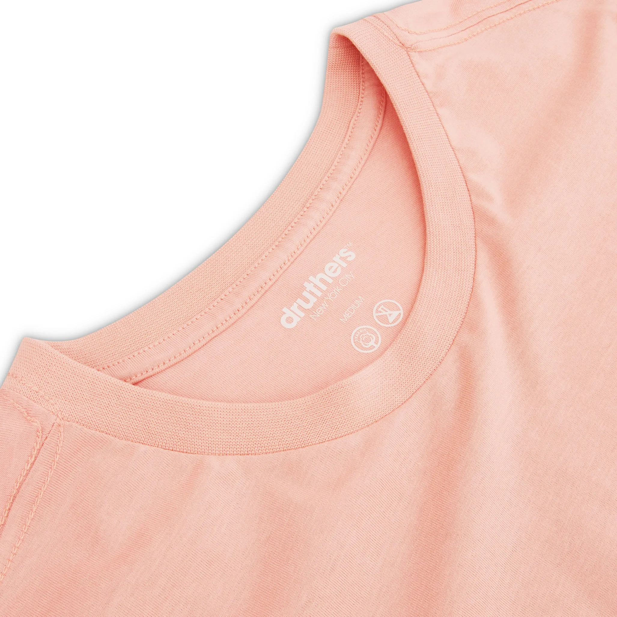 Classic Organic Cotton T-Shirt - Pink sold by Druthers product image thumbnail 3