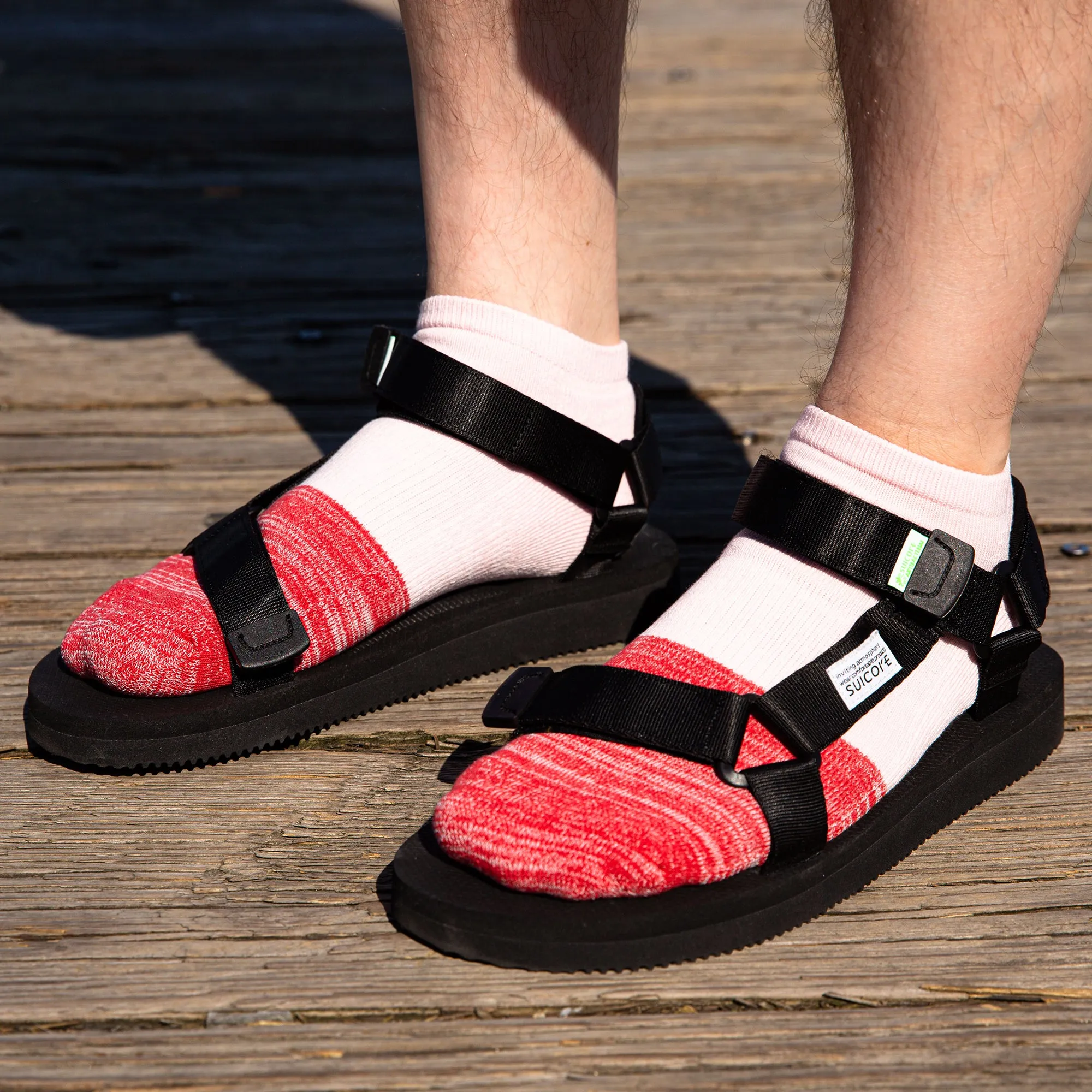 Organic Cotton Everyday Blocked Ankle Sock sold by Druthers product image thumbnail 2