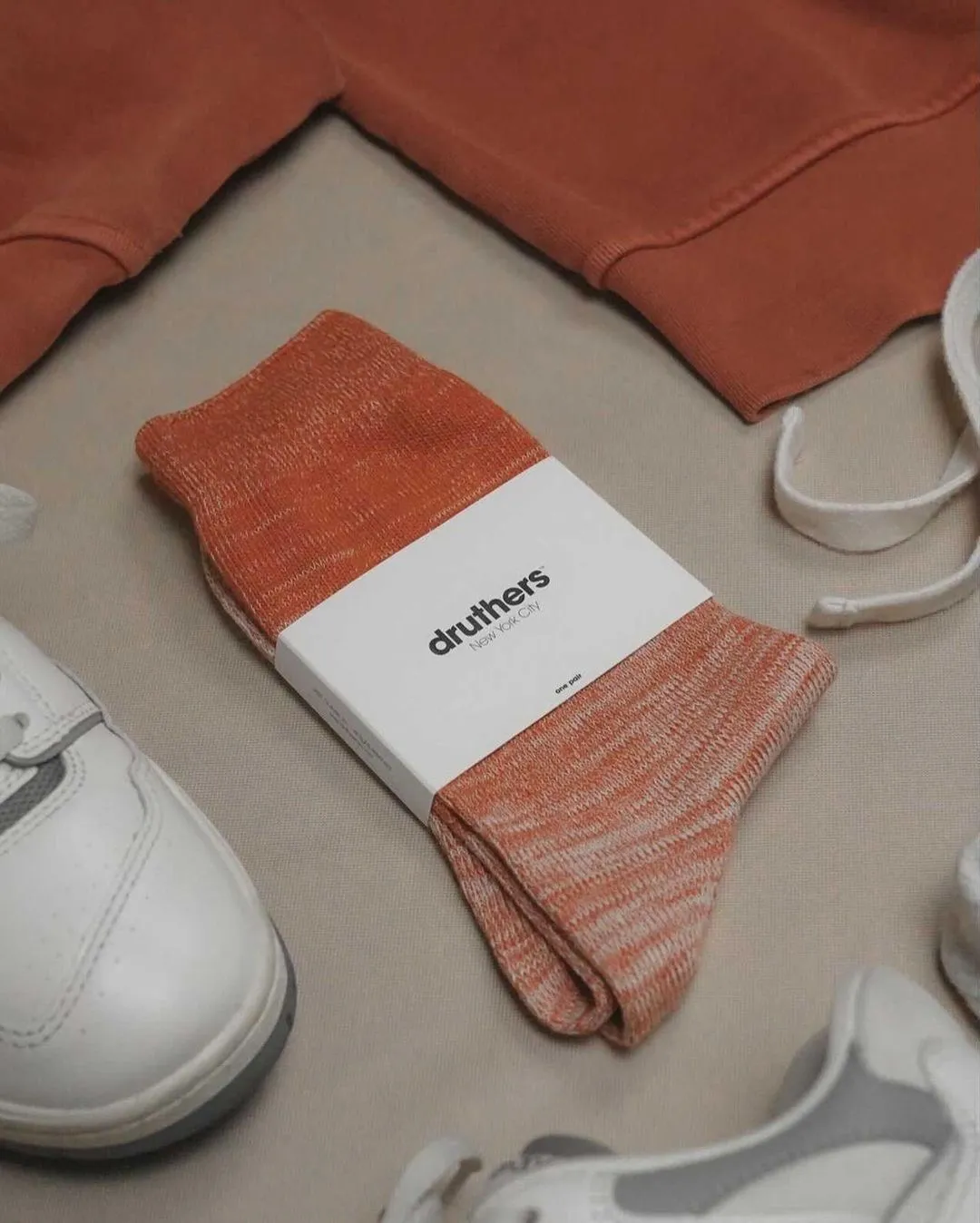 Organic Cotton Gradient Crew Sock sold by Druthers product image thumbnail 5