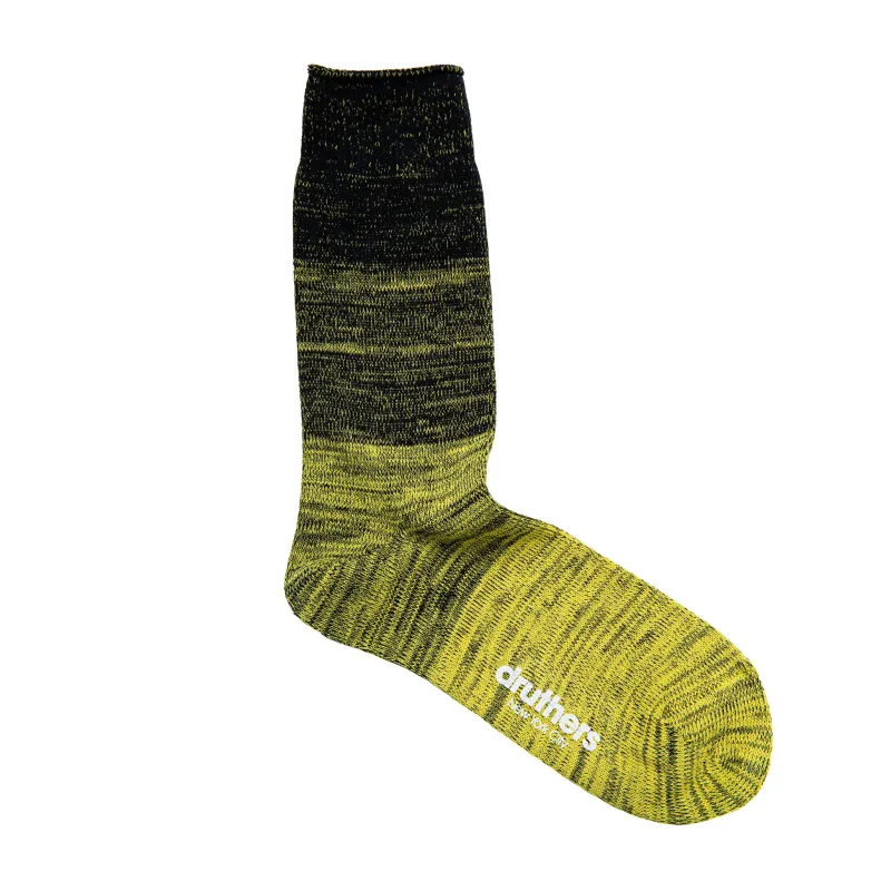 Organic Cotton Gradient Crew Sock made by Druthers