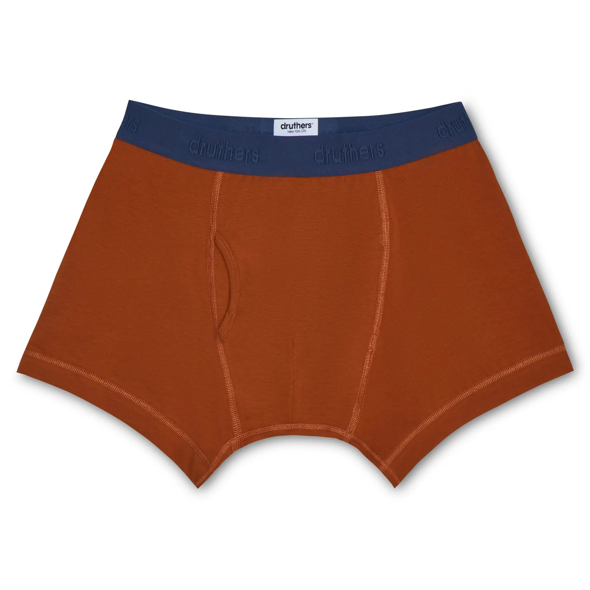 Organic Cotton Boxer Briefs - Terra Cotta sold by Druthers