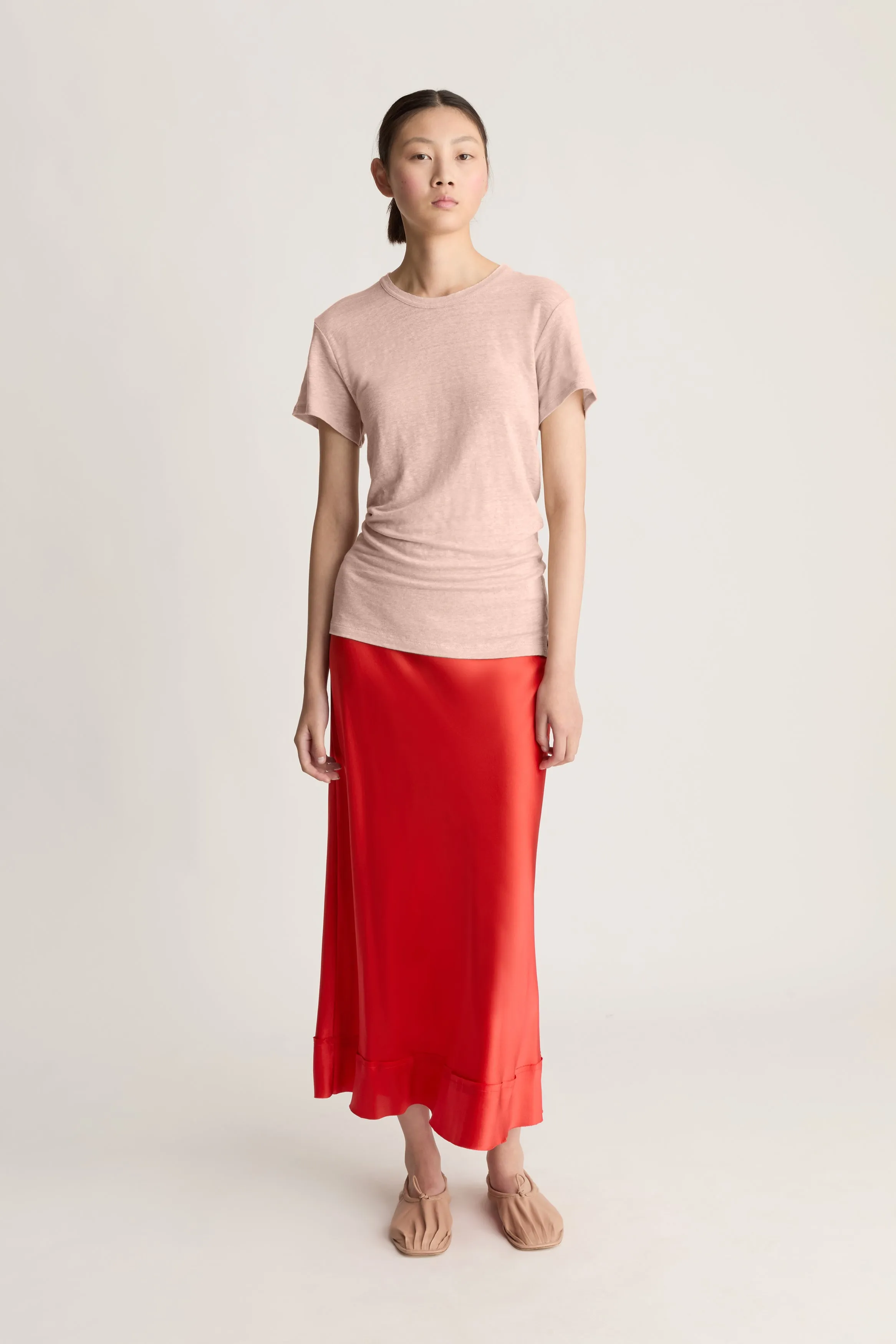 Tilly Linen Jersey Tee sold by Lee Mathews
