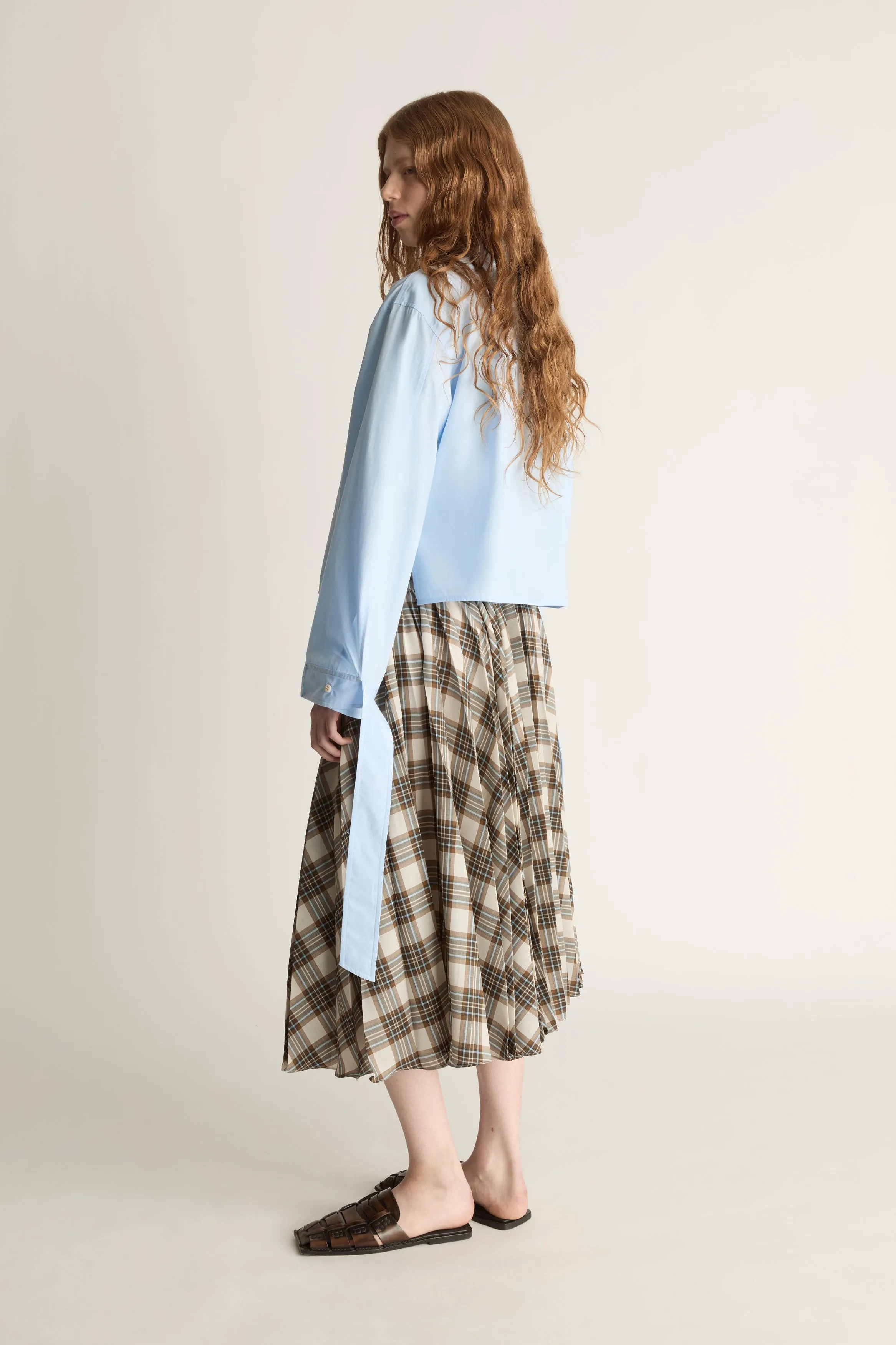 Rennie Cropped Shirt sold by Lee Mathews product image thumbnail 4
