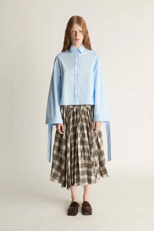 Rennie Cropped Shirt made by Lee Mathews