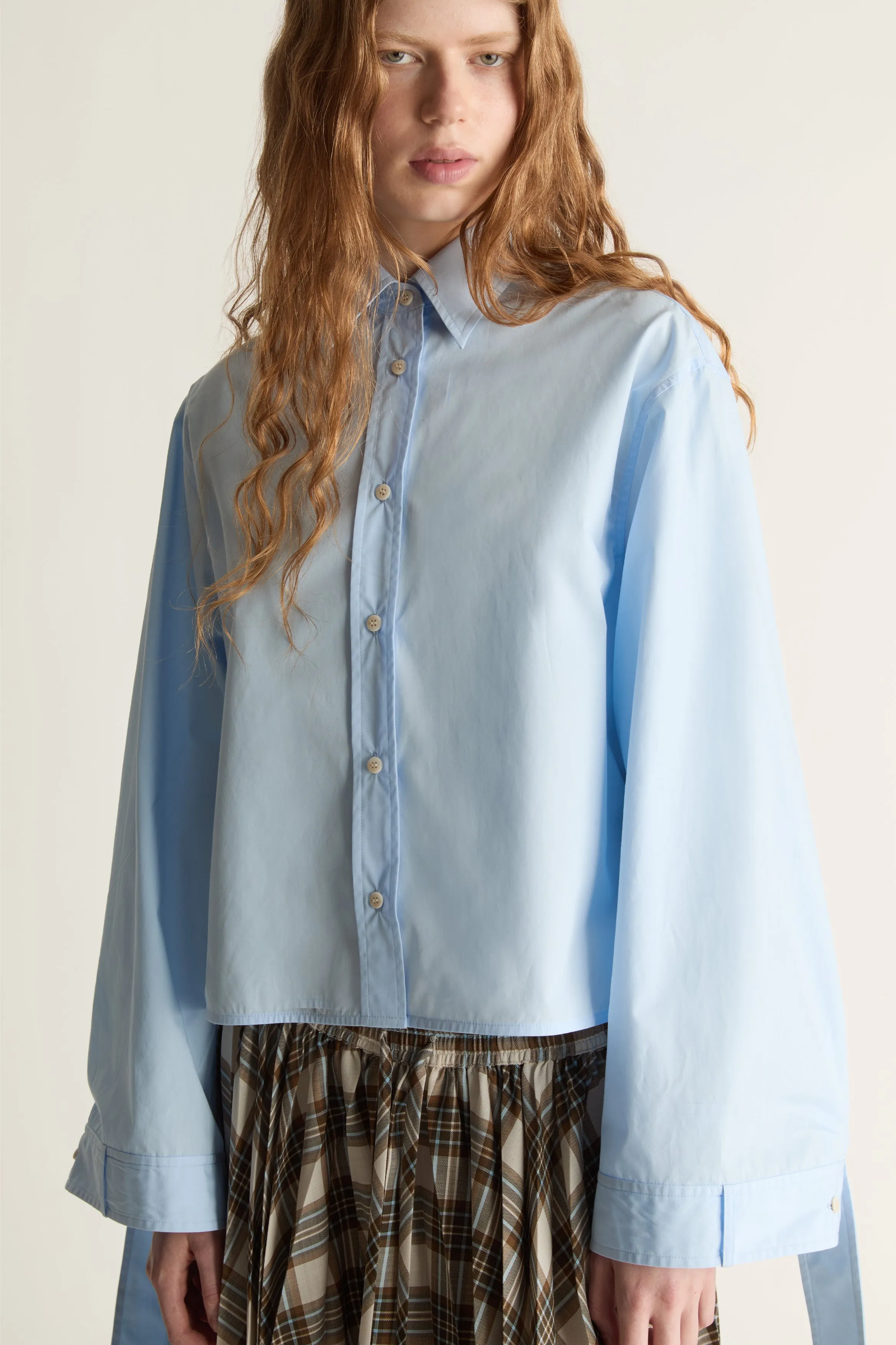 Rennie Cropped Shirt sold by Lee Mathews product image thumbnail 2