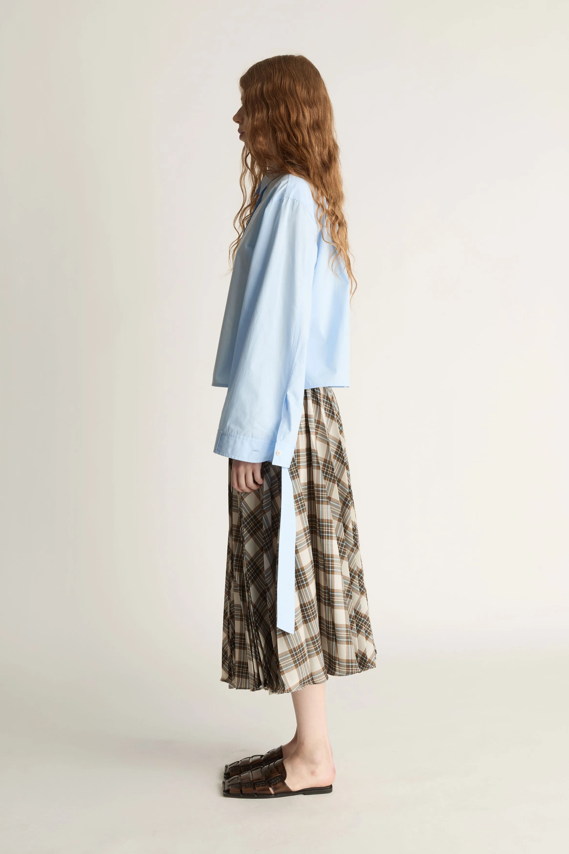 Rennie Cropped Shirt sold by Lee Mathews product image thumbnail 3