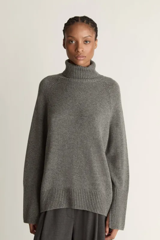 Cashmere Turtleneck made by Lee Mathews