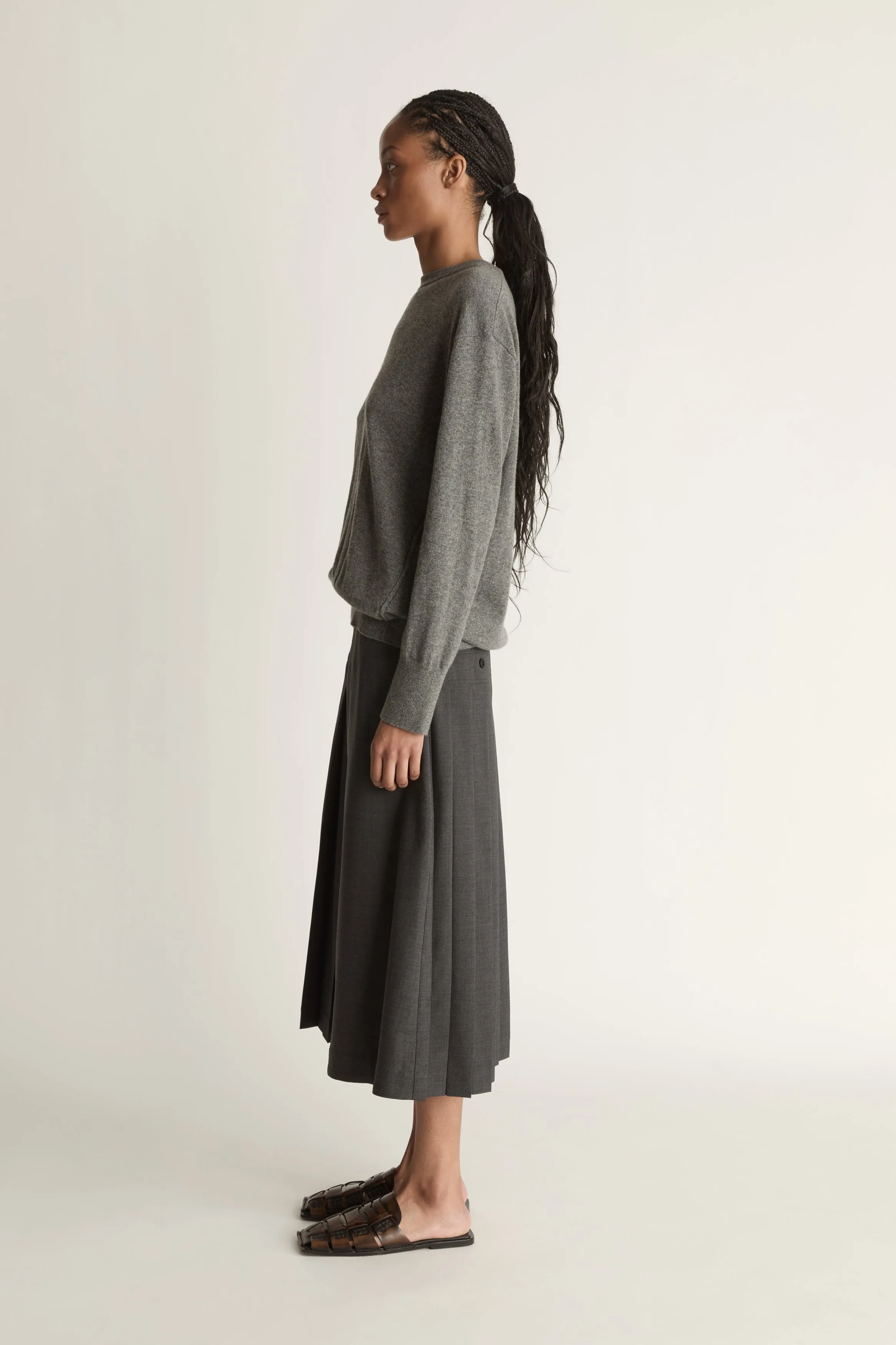 Cashmere Crewneck sold by Lee Mathews product image thumbnail 3
