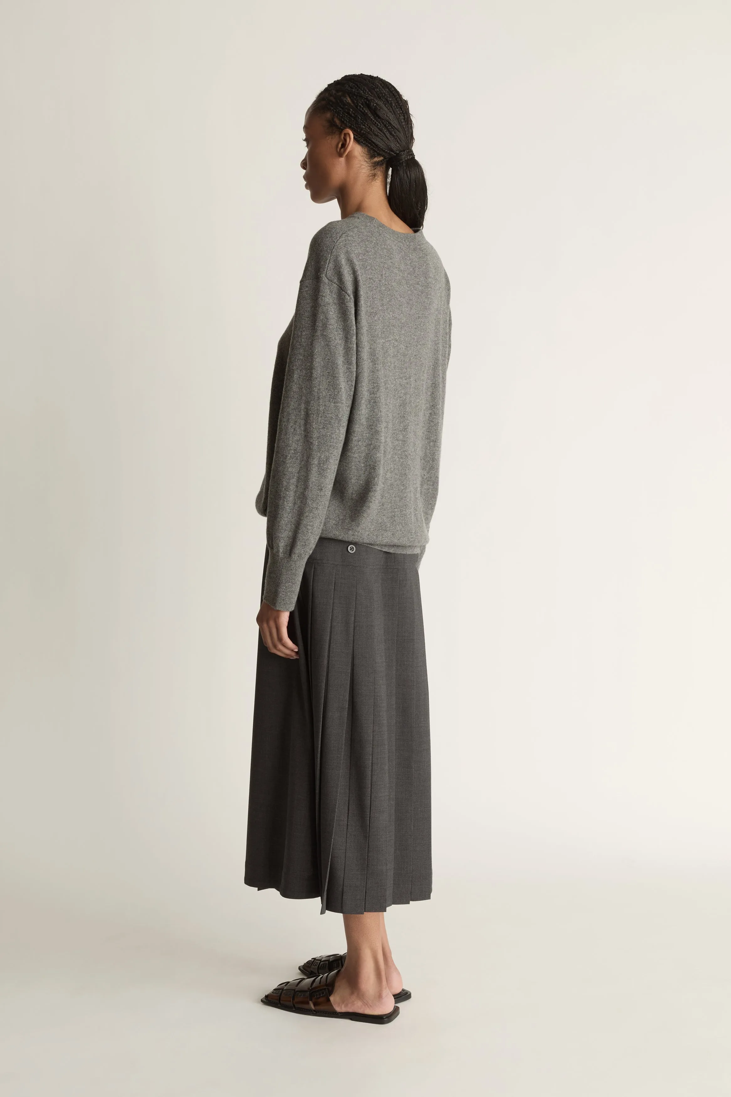 Cashmere Crewneck sold by Lee Mathews product image thumbnail 4