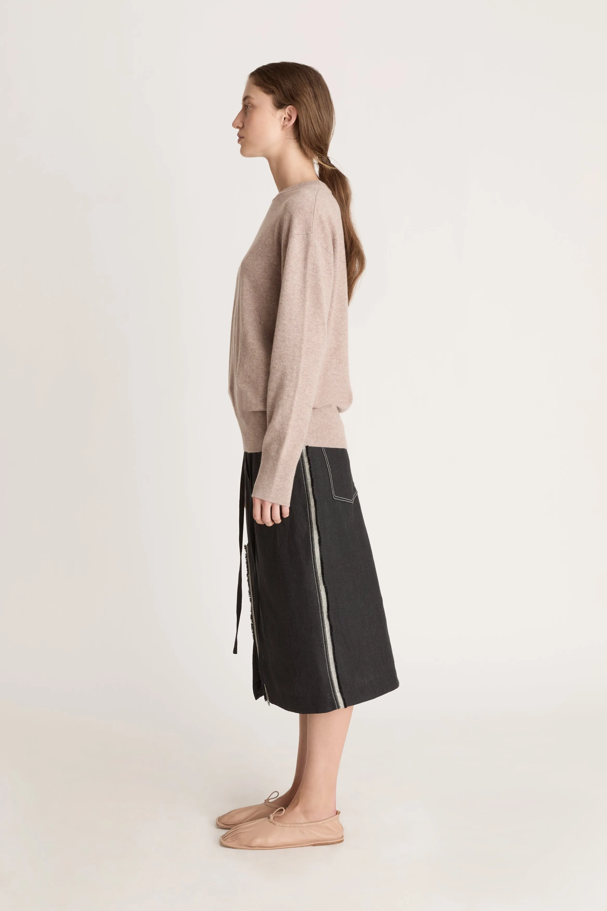 Cashmere Crewneck sold by Lee Mathews product image thumbnail 3