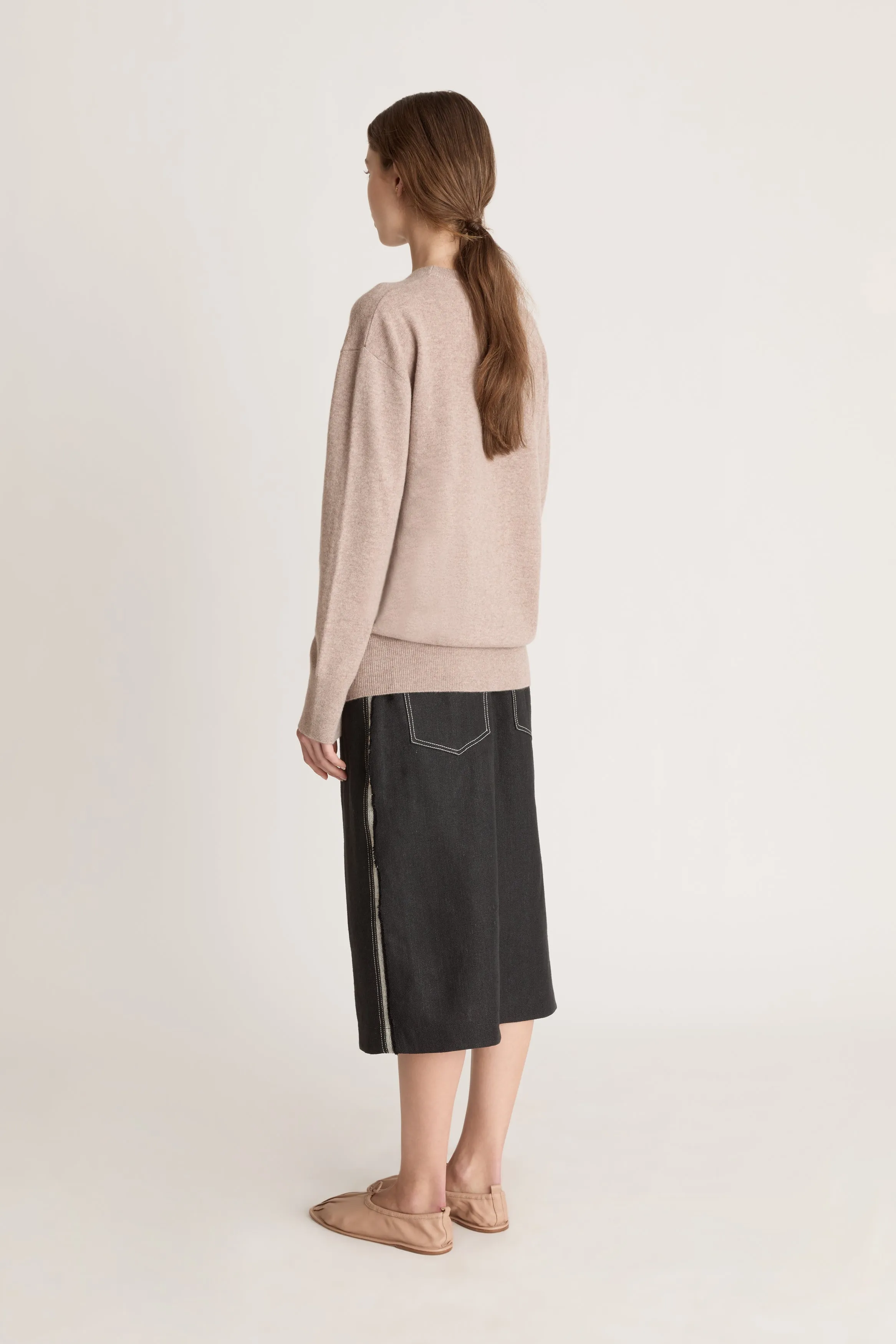 Cashmere Crewneck sold by Lee Mathews product image thumbnail 4